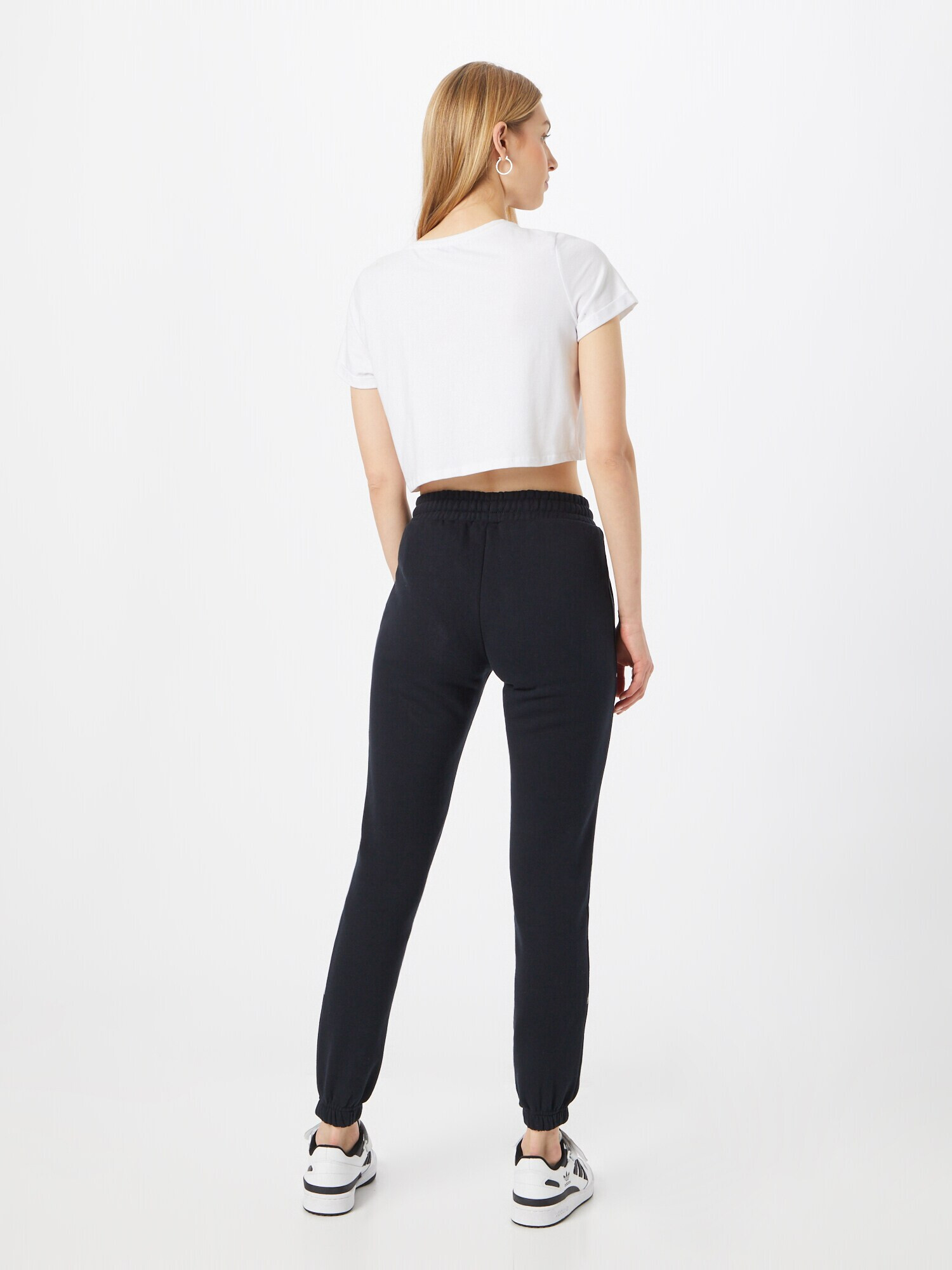 ELLESSE Pantaloni negru / alb - Pled.ro