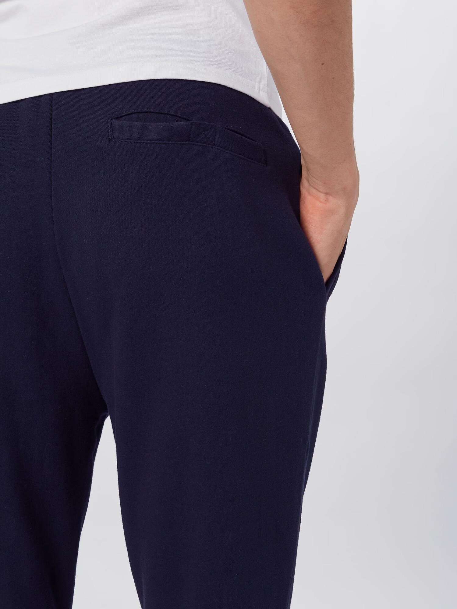 ELLESSE Pantaloni 'Nioro' bleumarin / alb - Pled.ro