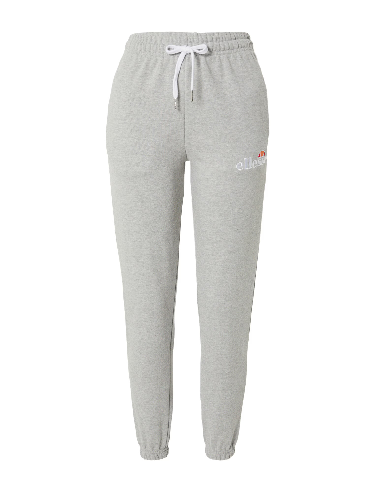 ELLESSE Pantaloni 'Noora' gri deschis / alb - Pled.ro