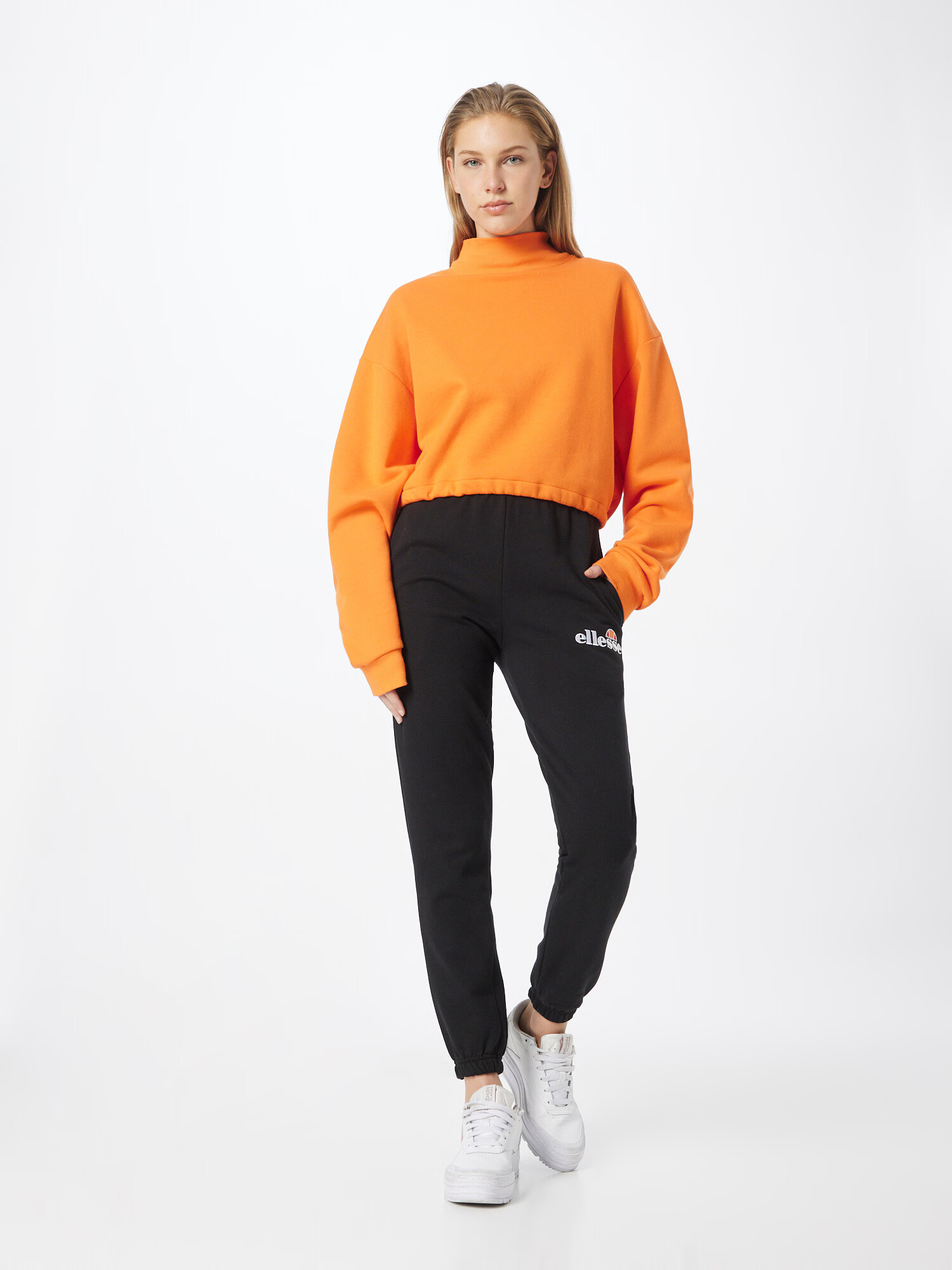 ELLESSE Pantaloni 'Noora' portocaliu / roșu / negru / alb - Pled.ro