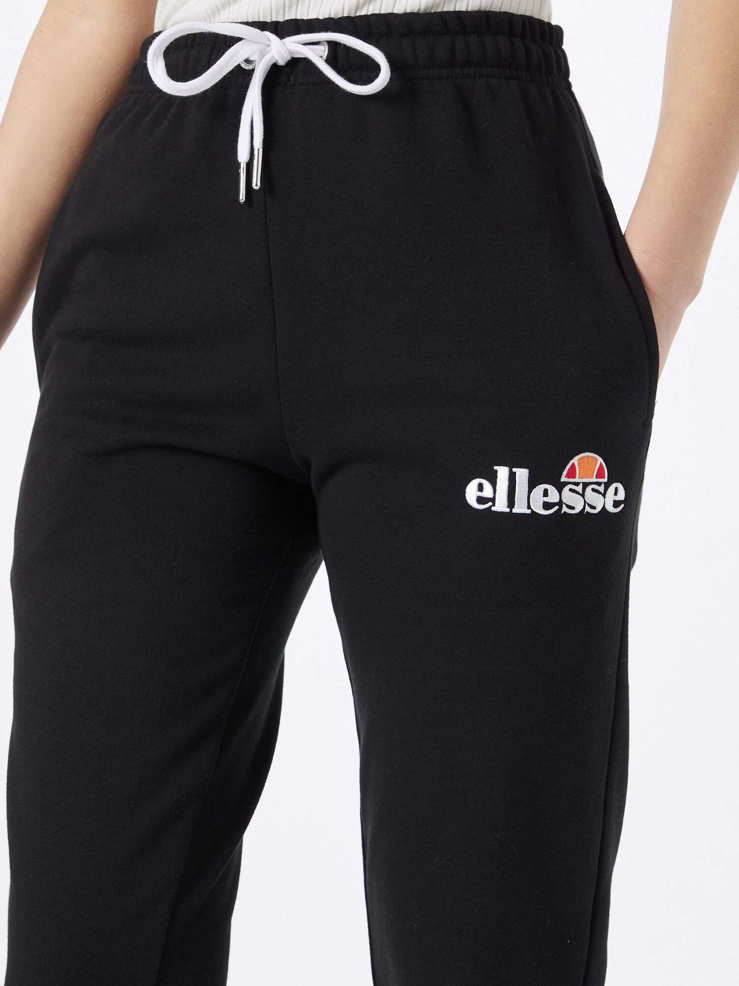 ELLESSE Pantaloni 'Noora' portocaliu / roșu / negru / alb - Pled.ro