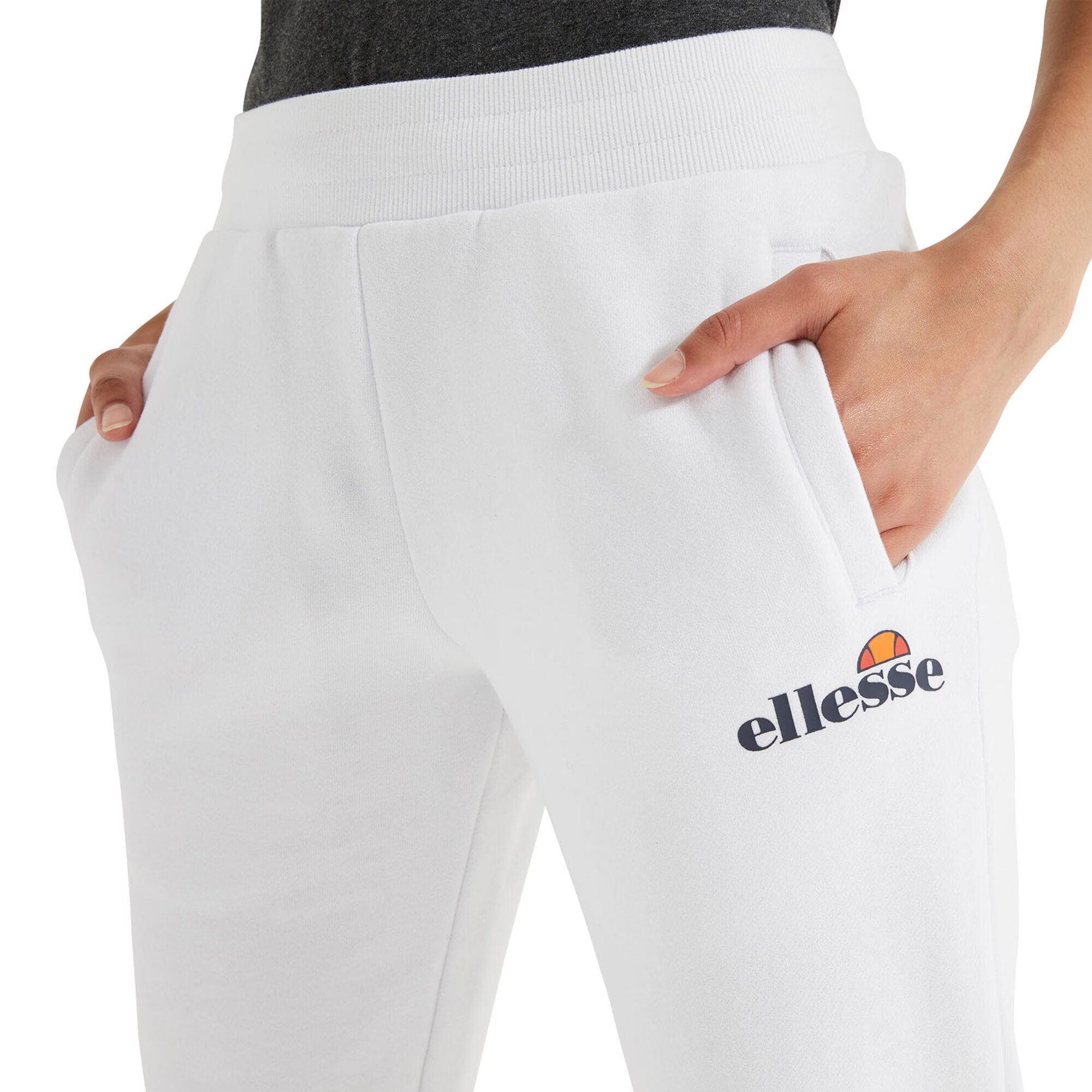 ELLESSE Pantaloni portocaliu / negru / alb - Pled.ro