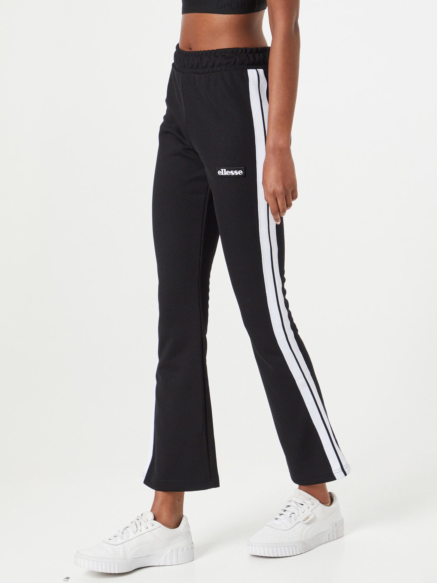 ELLESSE Pantaloni 'Seren' negru / alb - Pled.ro