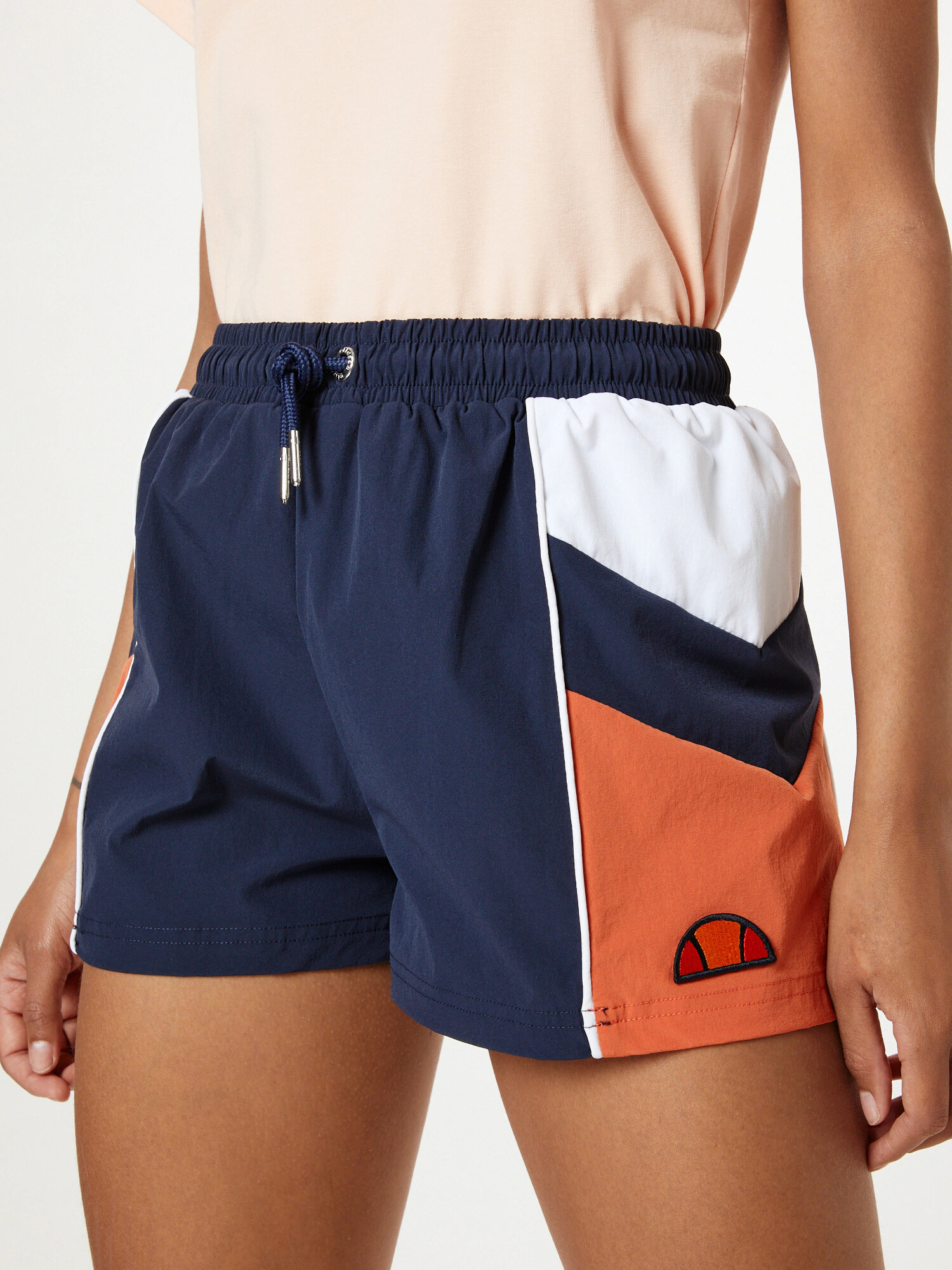 ELLESSE Pantaloni sport albastru închis / portocaliu / alb - Pled.ro