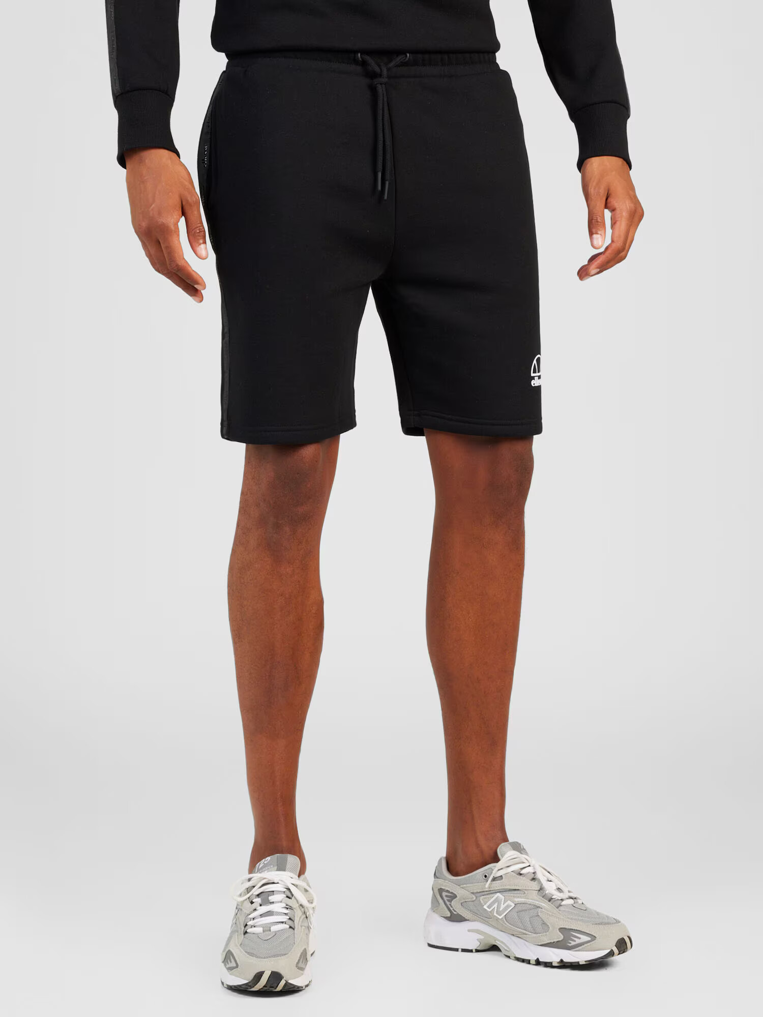 ELLESSE Pantaloni sport 'Durabilita' negru / alb murdar - Pled.ro