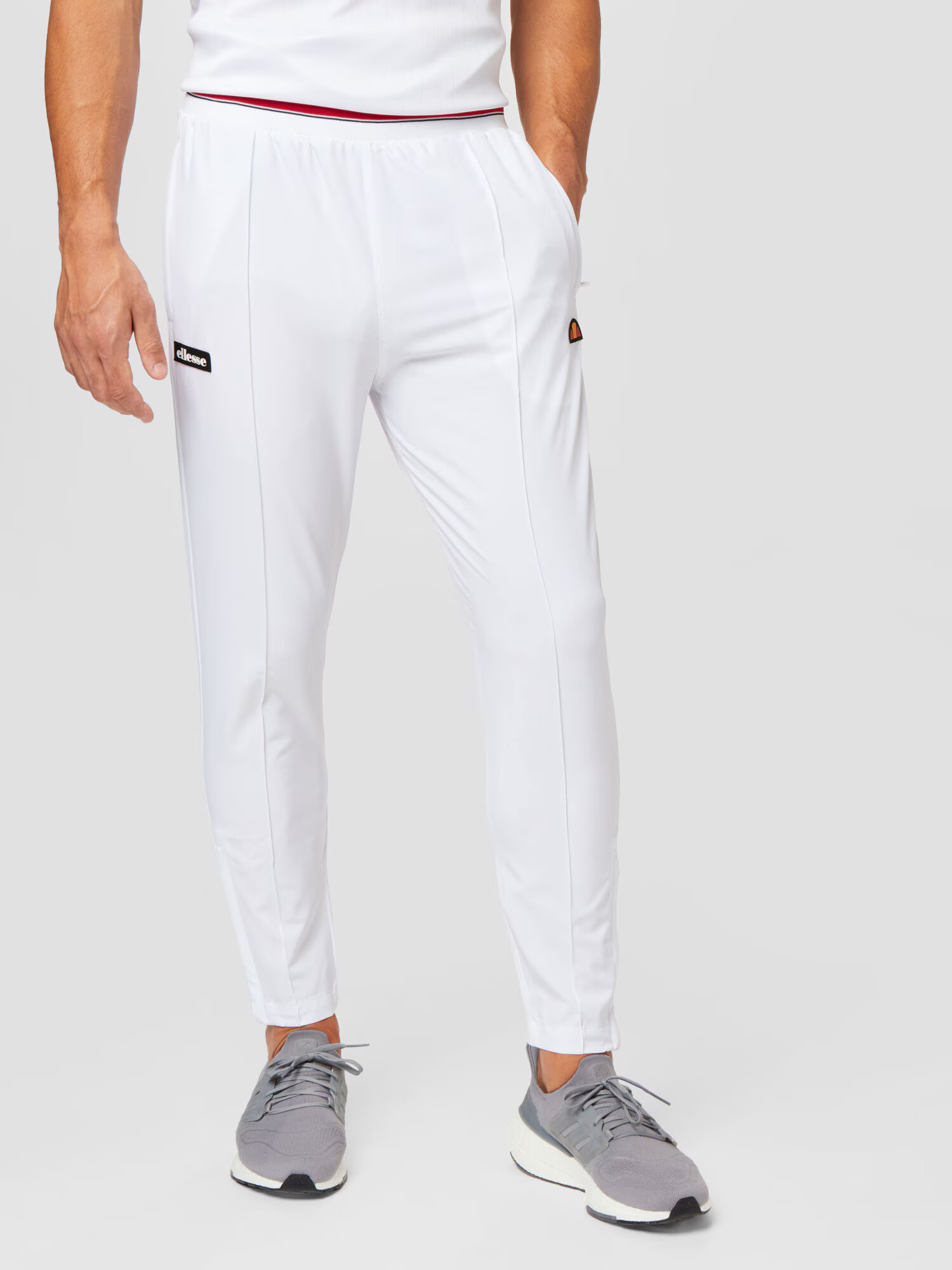 ELLESSE Pantaloni sport 'Franky' roșu / alb - Pled.ro