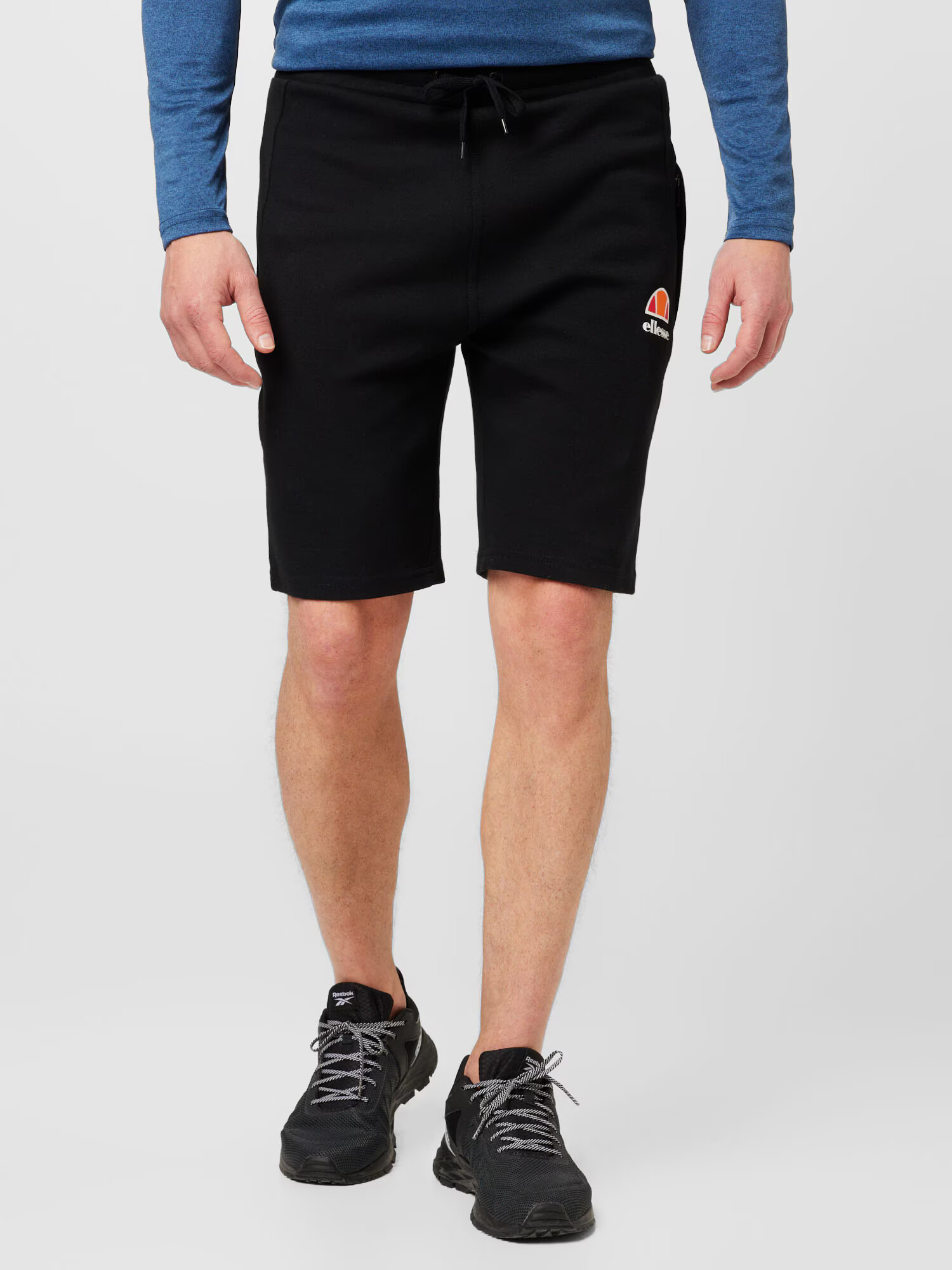 ELLESSE Pantaloni sport 'Kraviz' portocaliu mandarină / roșu rodie / negru / alb - Pled.ro