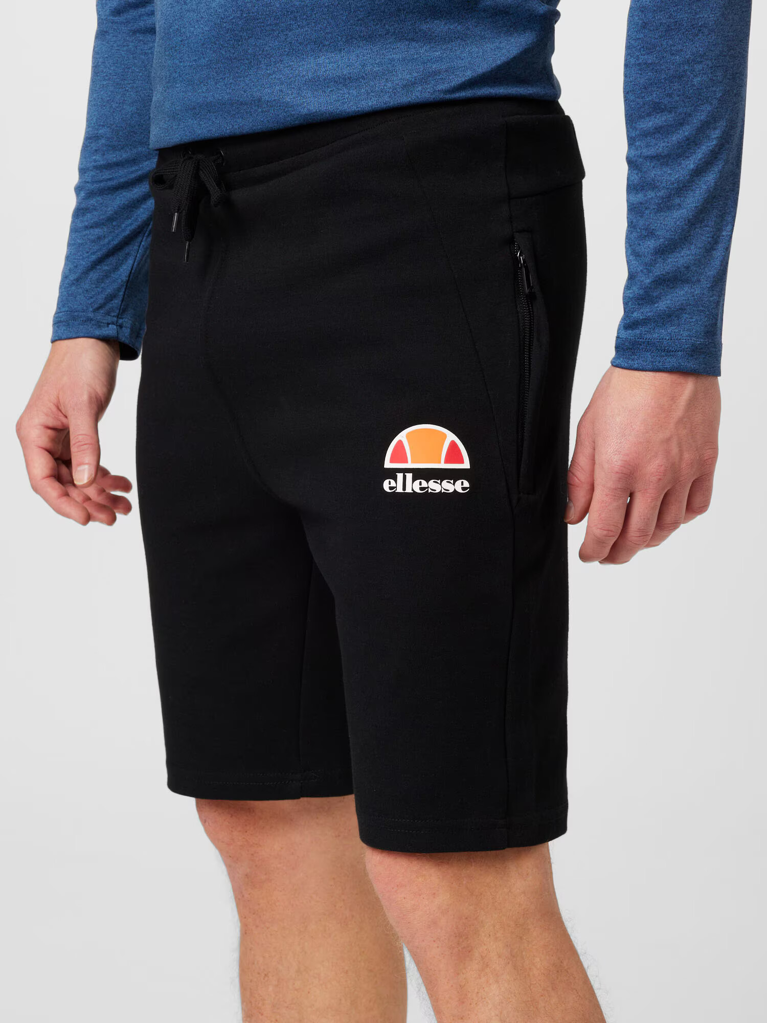 ELLESSE Pantaloni sport 'Kraviz' portocaliu mandarină / roșu rodie / negru / alb - Pled.ro