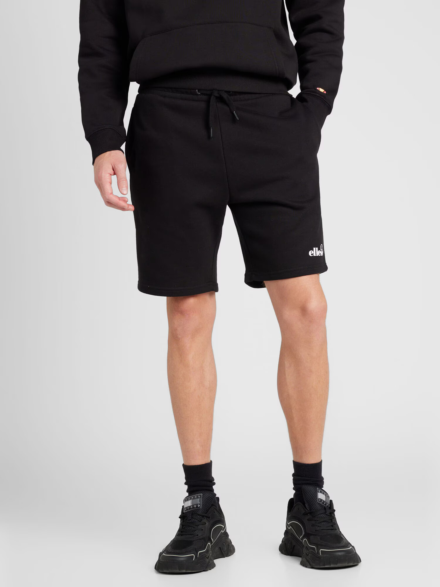 ELLESSE Pantaloni sport 'Molla' negru / alb - Pled.ro