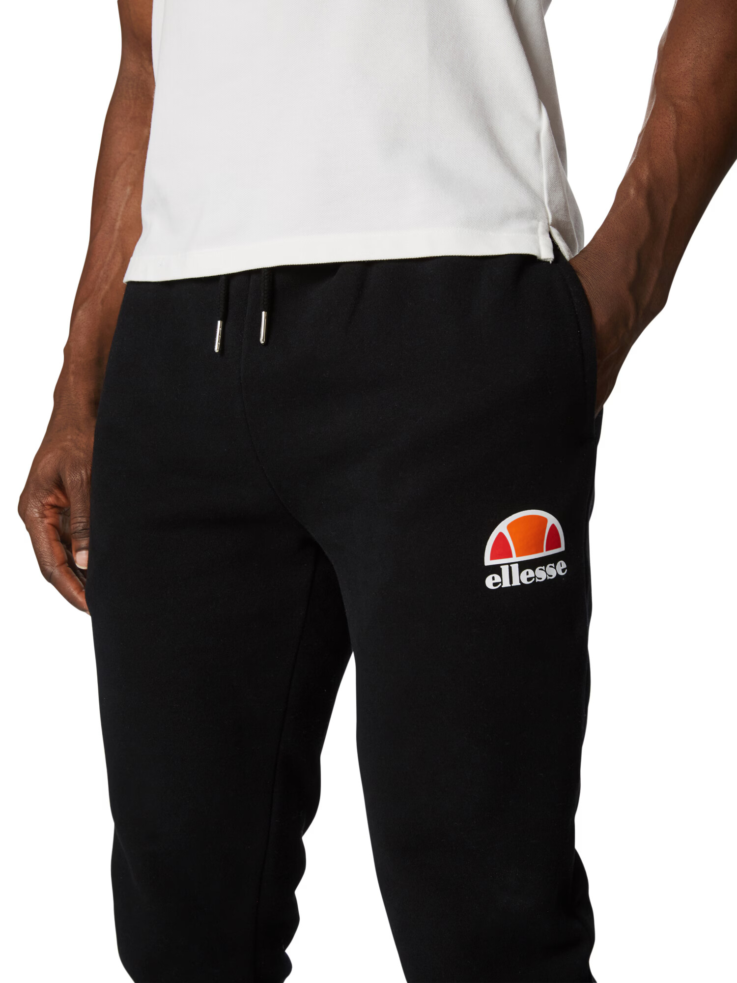 ELLESSE Pantaloni sport 'Ovest' portocaliu / roșu orange / negru / alb - Pled.ro