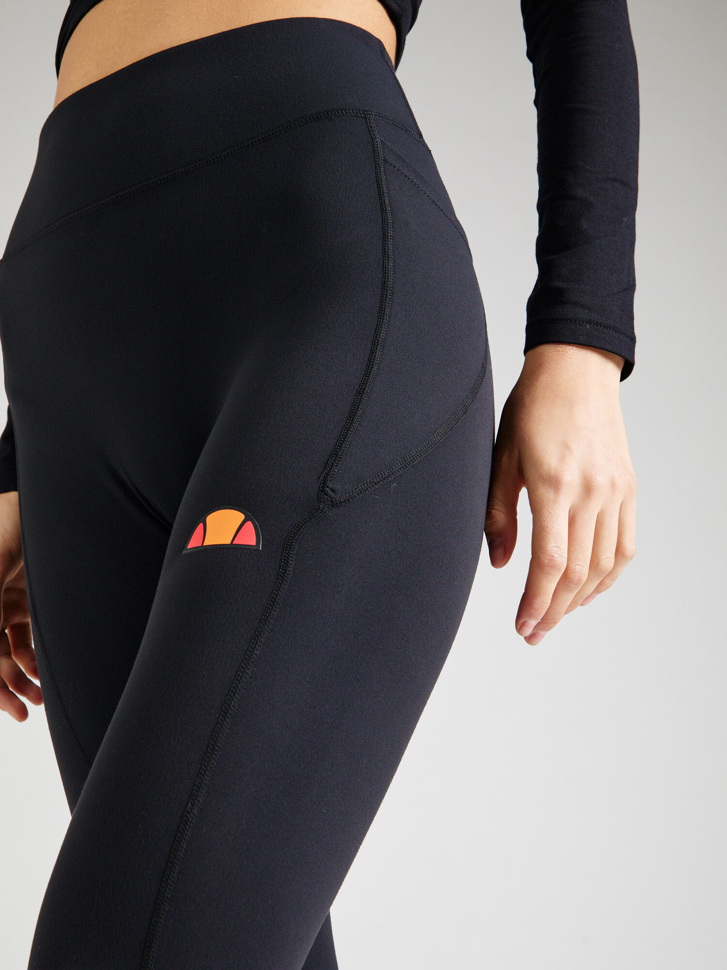 ELLESSE Pantaloni sport portocaliu mandarină / roșu rodie / negru - Pled.ro