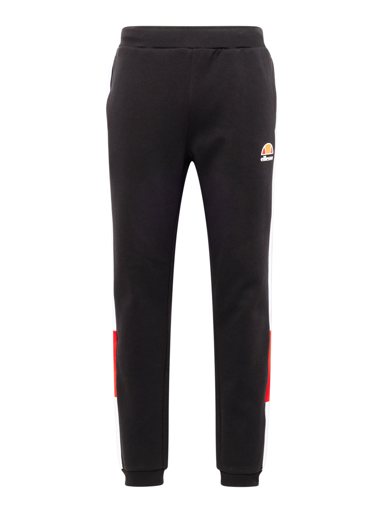 ELLESSE Pantaloni sport portocaliu / roșu / negru / alb - Pled.ro