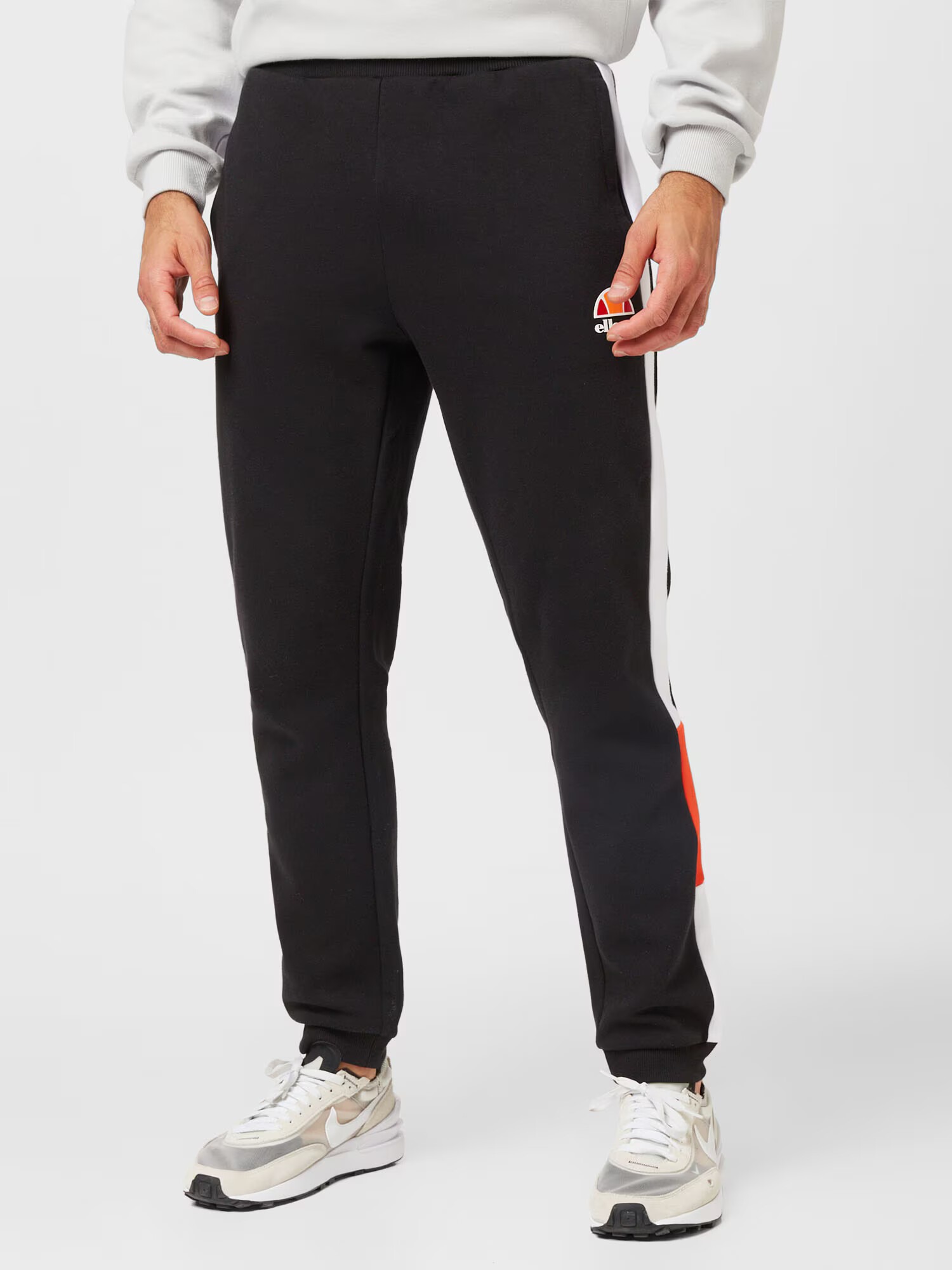 ELLESSE Pantaloni sport portocaliu / roșu / negru / alb - Pled.ro