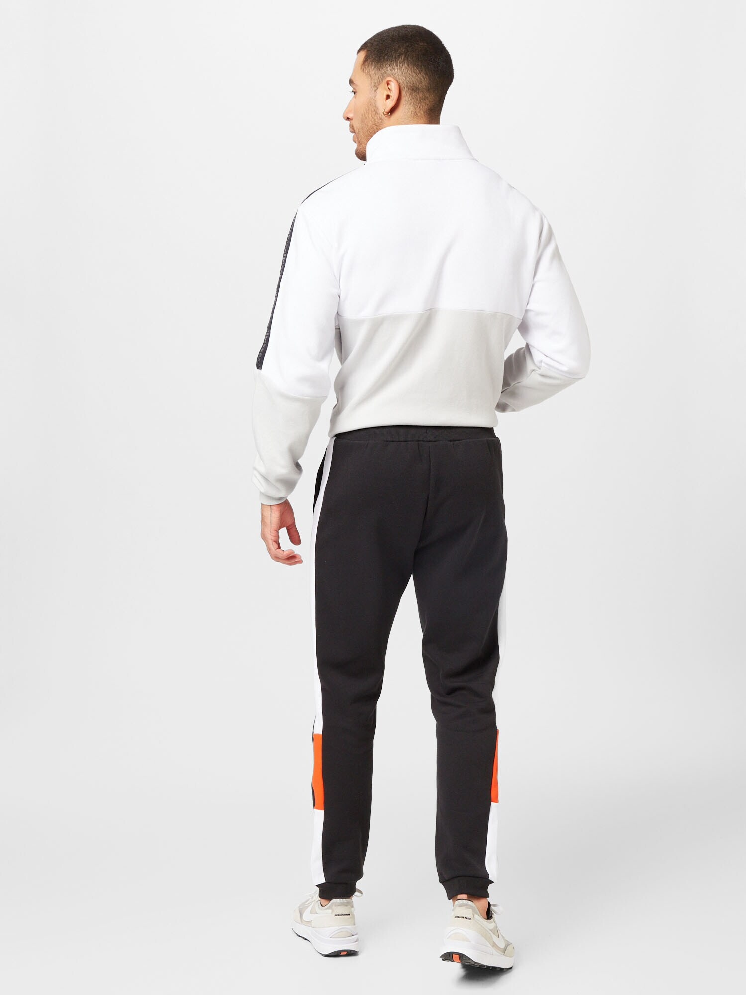 ELLESSE Pantaloni sport portocaliu / roșu / negru / alb - Pled.ro