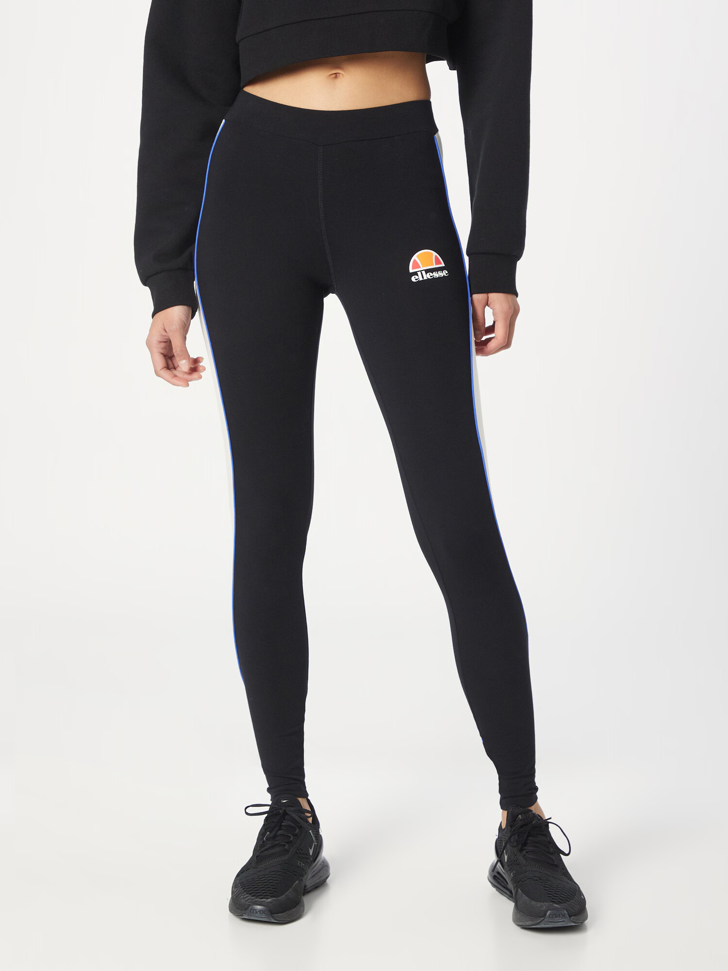 ELLESSE Pantaloni sport 'Secur' albastru / portocaliu / negru / alb - Pled.ro