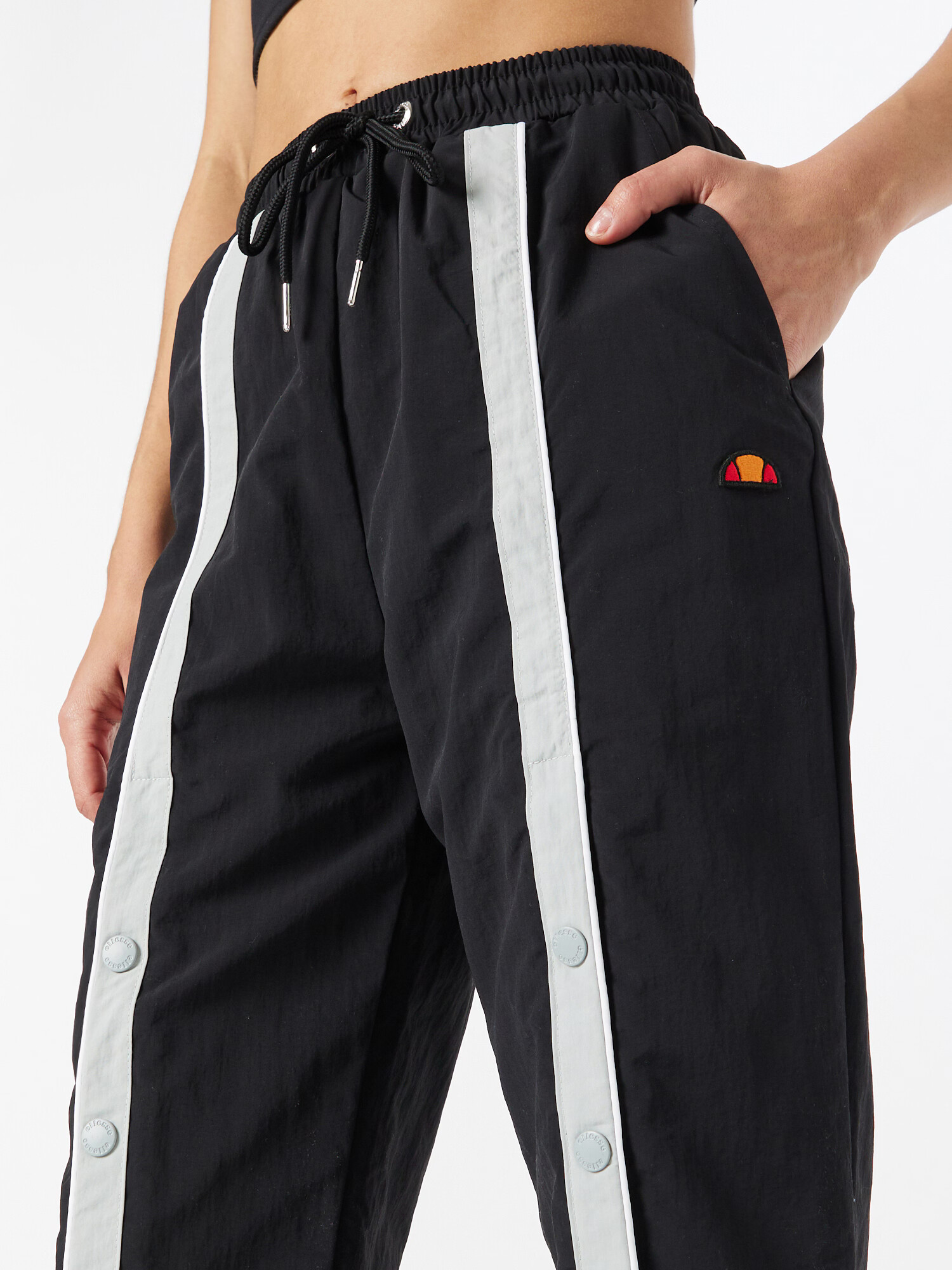 ELLESSE Pantaloni 'Tates' gri / negru - Pled.ro