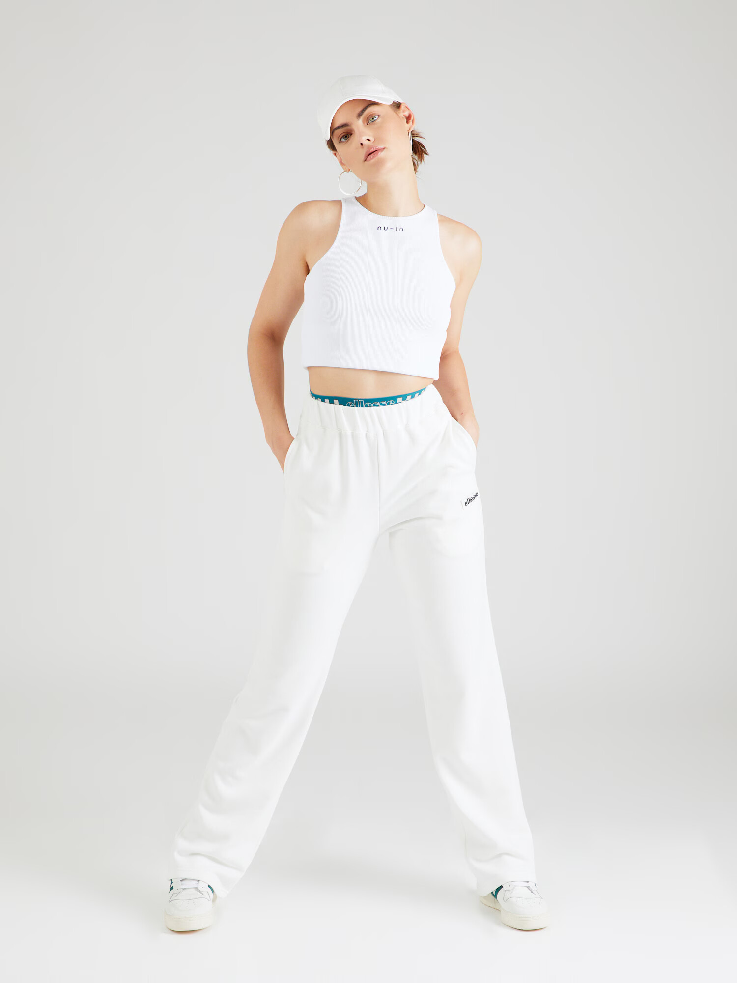 ELLESSE Pantaloni 'Vernetti' alb murdar - Pled.ro