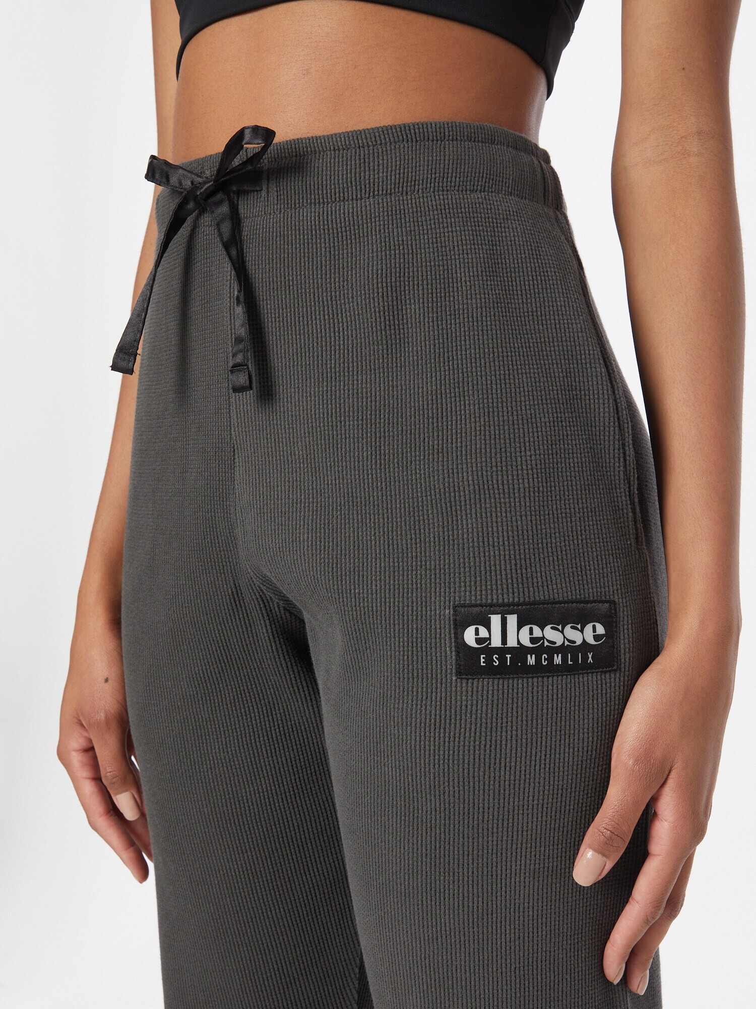 ELLESSE Pantaloni 'Vivo' gri închis / negru - Pled.ro