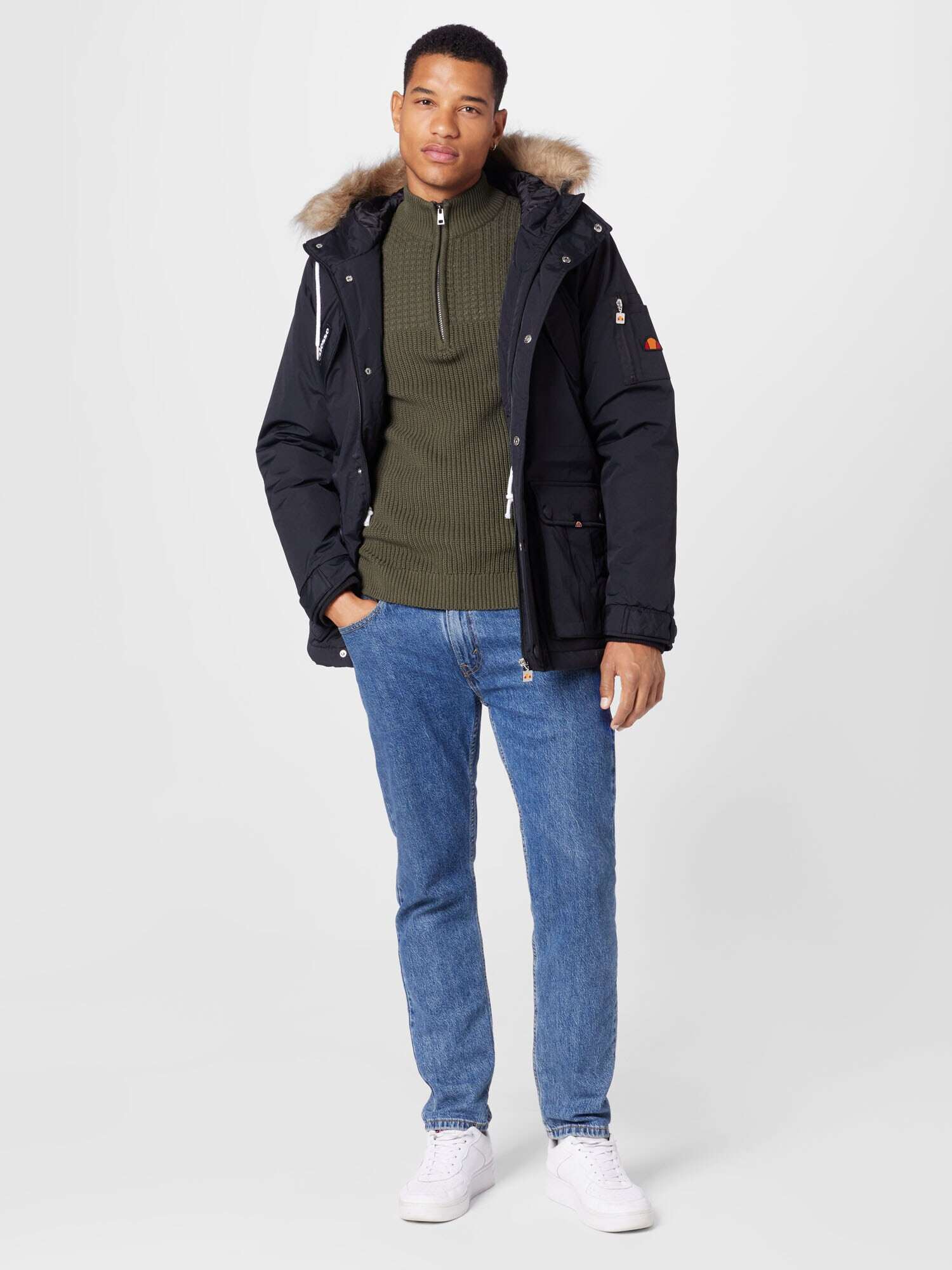 ELLESSE Parka de iarnă 'Blizzard' negru - Pled.ro