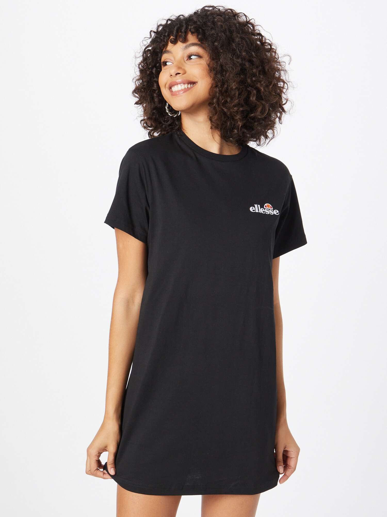 ELLESSE Rochie 'Adore' negru / alb - Pled.ro