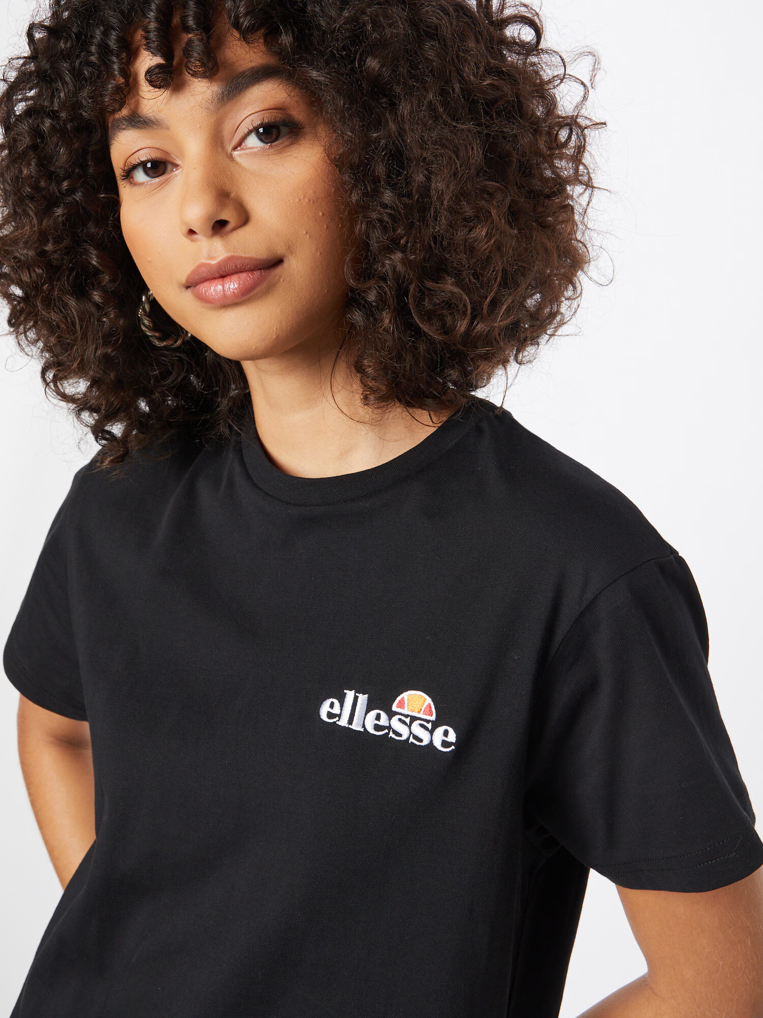 ELLESSE Rochie 'Adore' negru / alb - Pled.ro