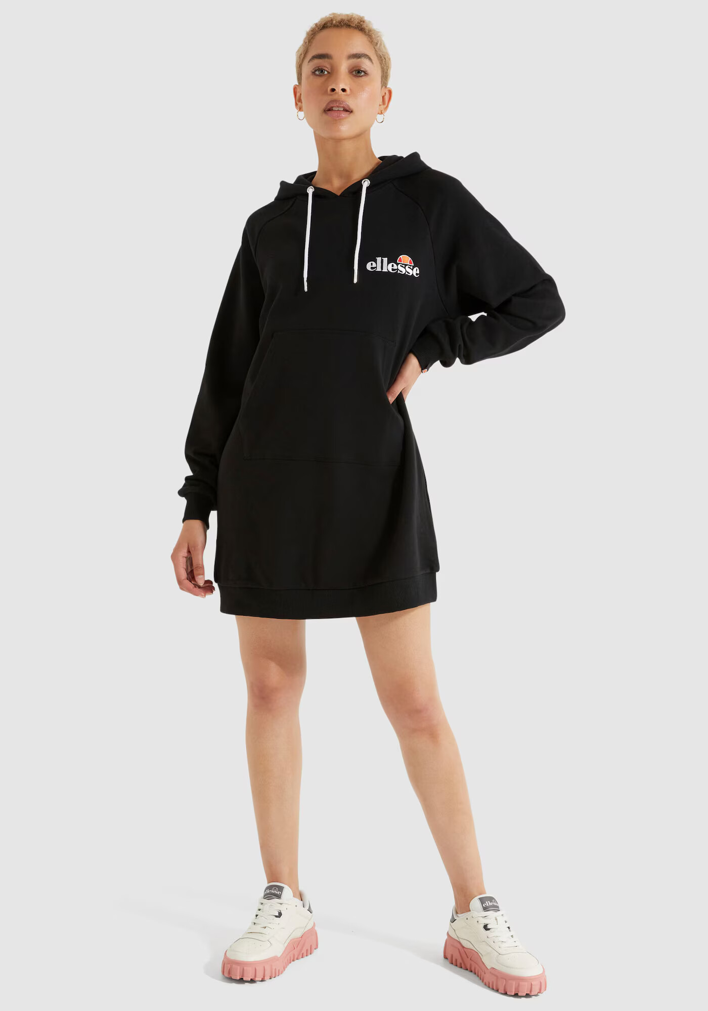 ELLESSE Rochie portocaliu mandarină / roșu rodie / negru / alb - Pled.ro