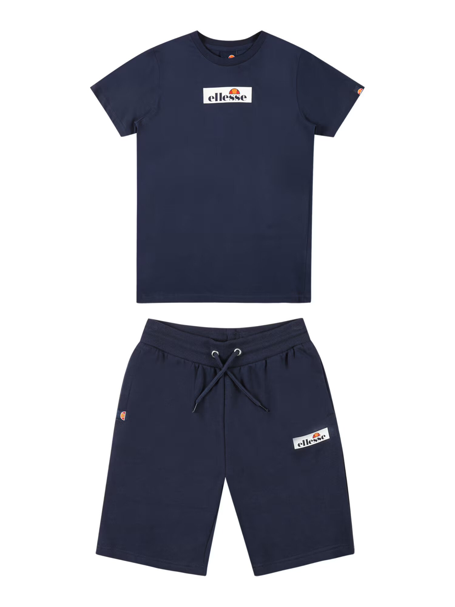 ELLESSE Set 'Bravo' bleumarin / portocaliu mandarină / roșu rodie / alb - Pled.ro