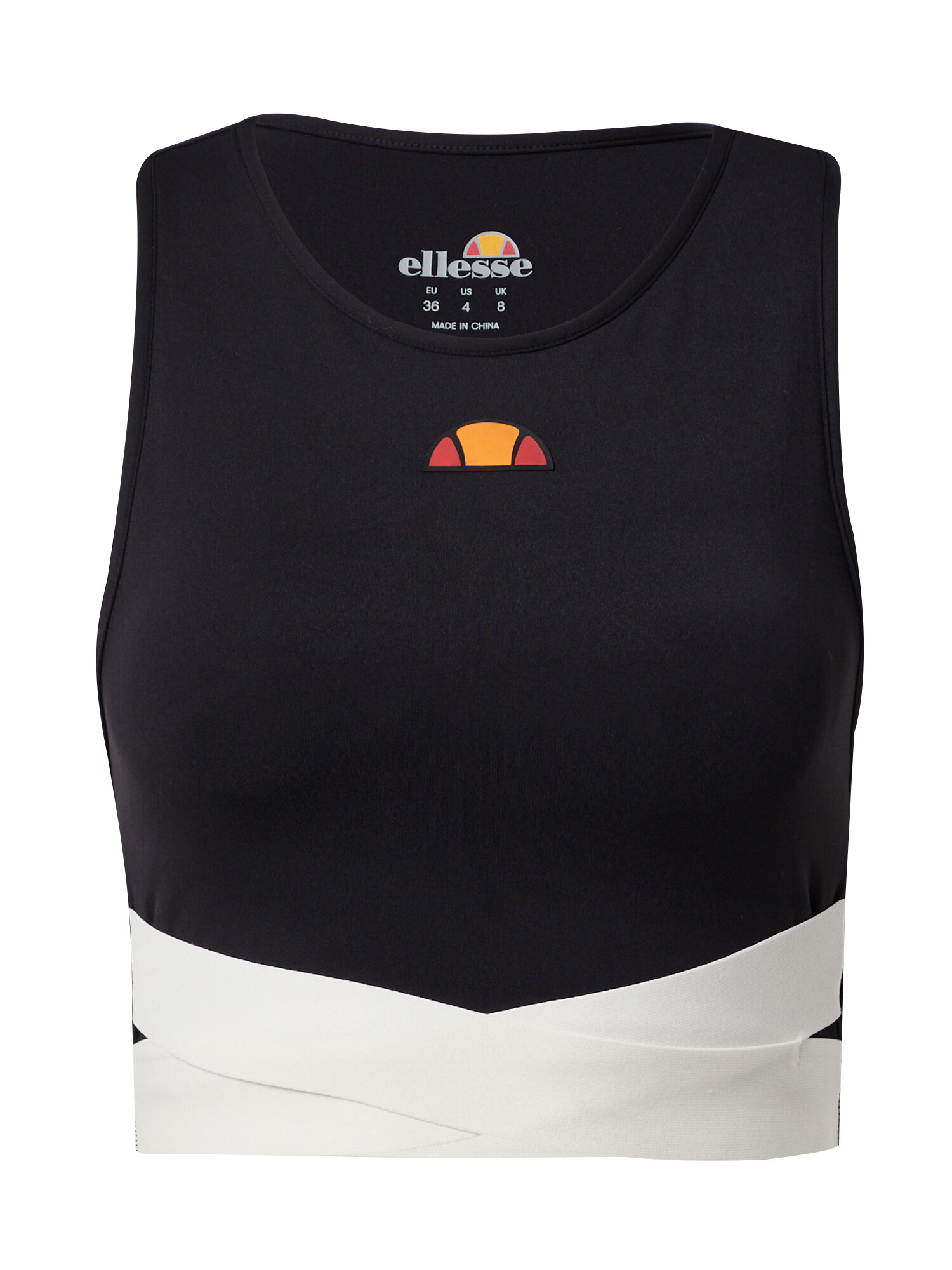 ELLESSE Sutien sport 'Chroma' portocaliu / roșu / negru / alb - Pled.ro