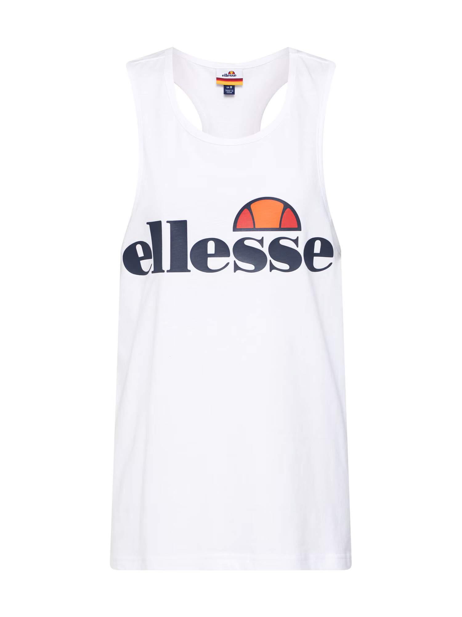 ELLESSE Top 'Abigaille' albastru închis / portocaliu / roșu pepene / alb - Pled.ro