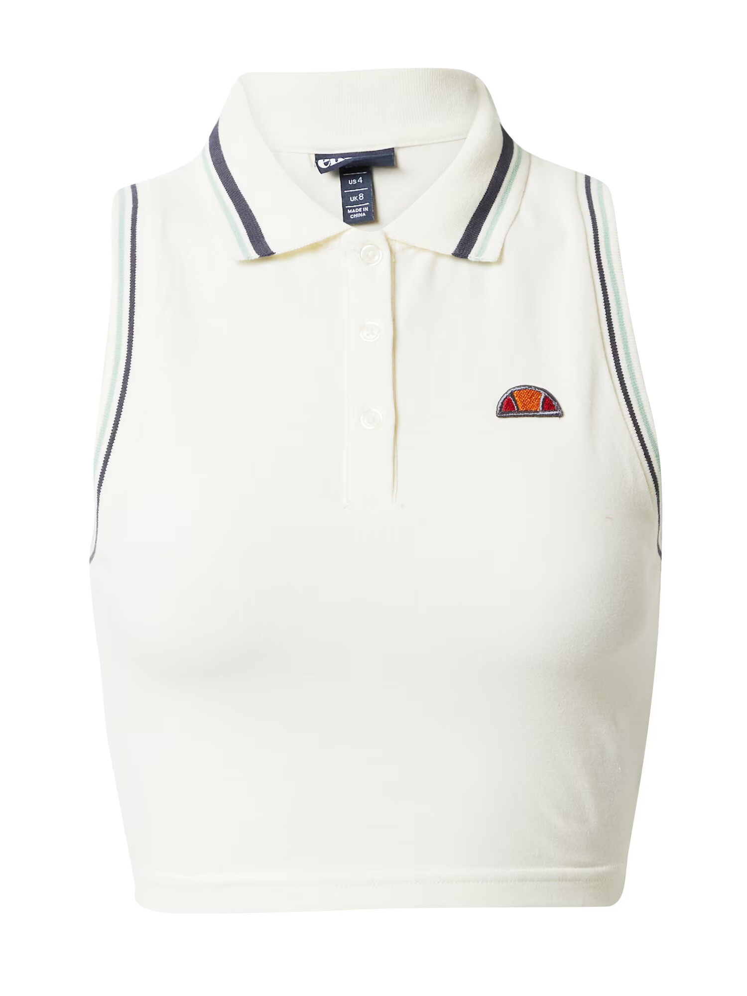 ELLESSE Top albastru închis / portocaliu închis / rubiniu / alb natural - Pled.ro