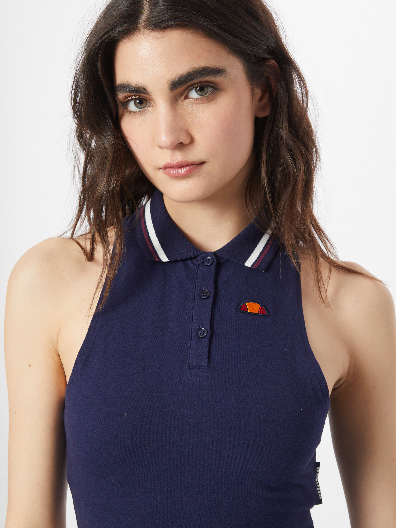 ELLESSE Top bleumarin / portocaliu / roșu / roșu burgundy / alb - Pled.ro