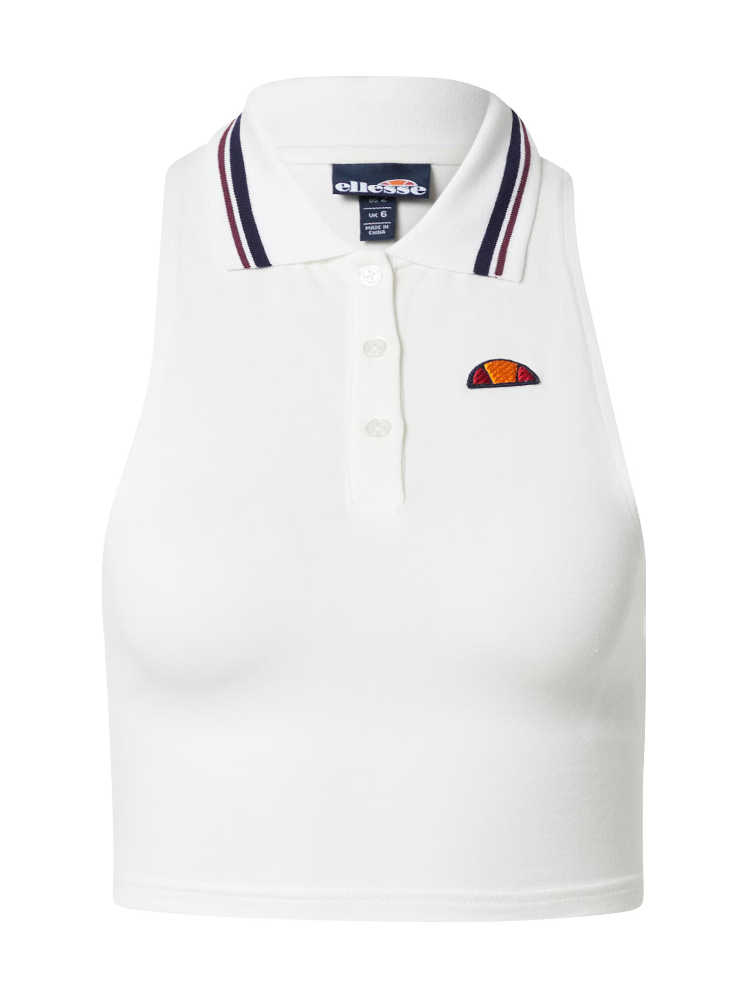 ELLESSE Top bleumarin / portocaliu / roșu / roșu burgundy / alb murdar - Pled.ro