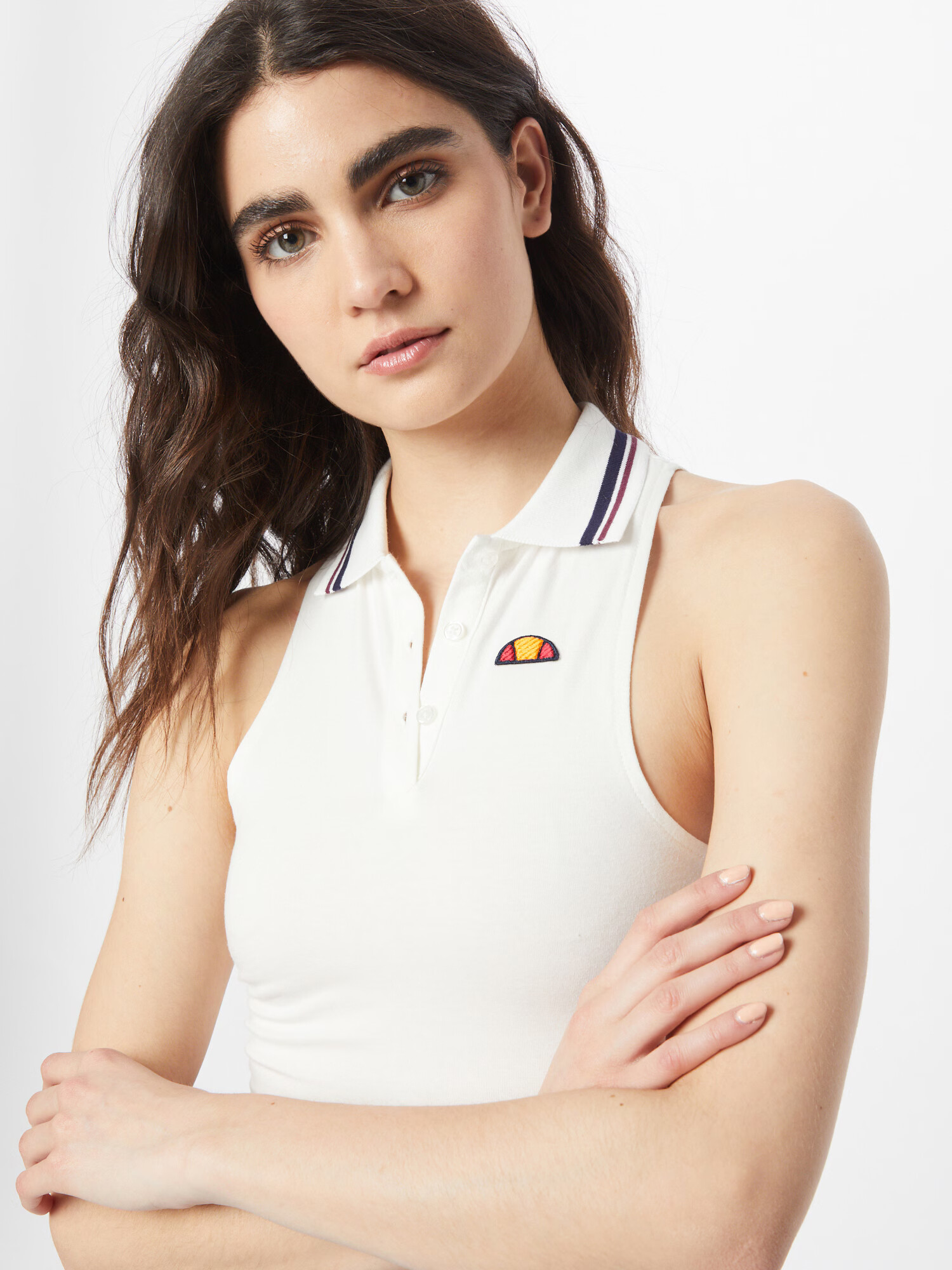 ELLESSE Top bleumarin / portocaliu / roșu / roșu burgundy / alb murdar - Pled.ro