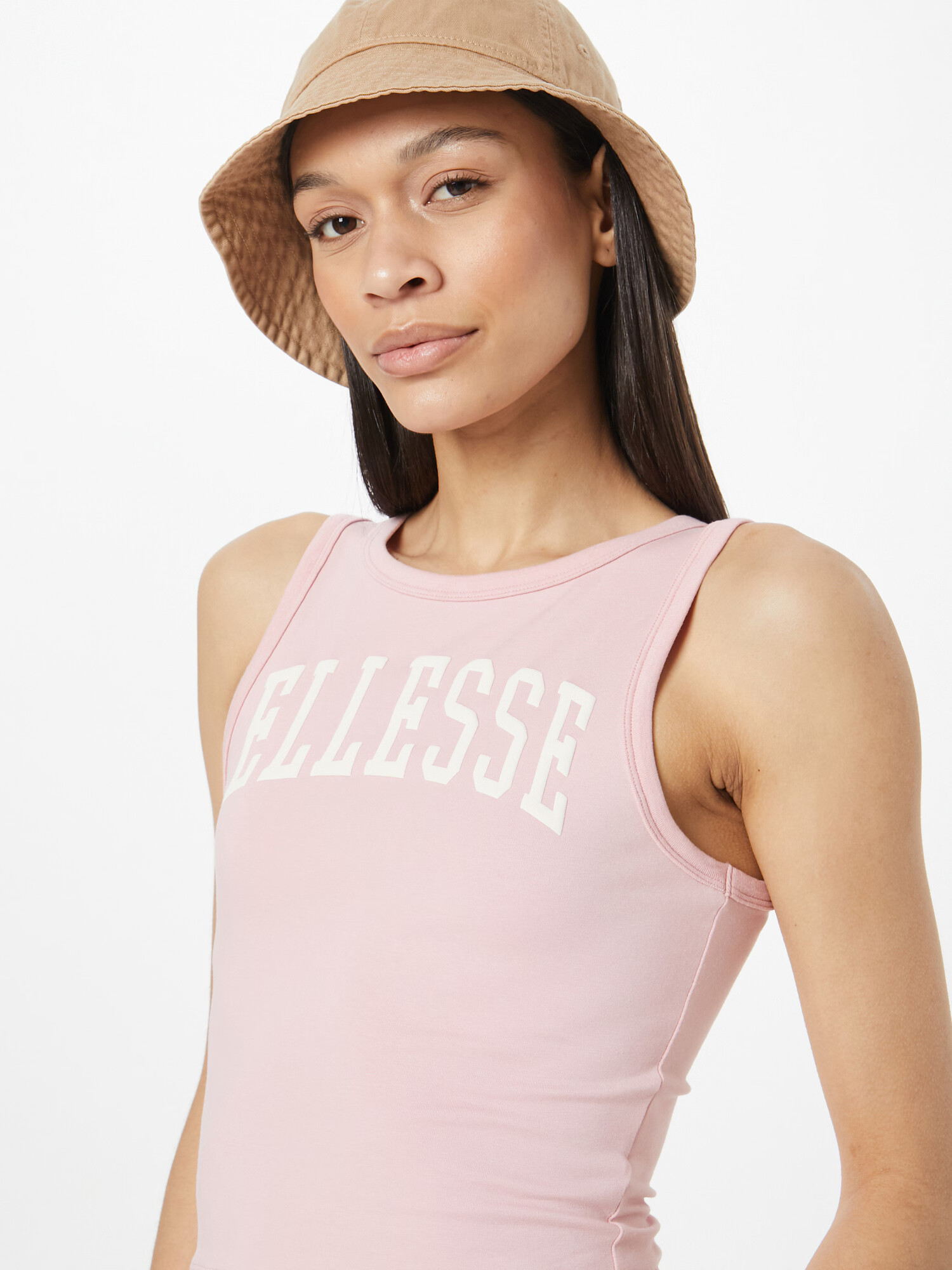 ELLESSE Top 'Fliss' roz deschis / alb murdar - Pled.ro