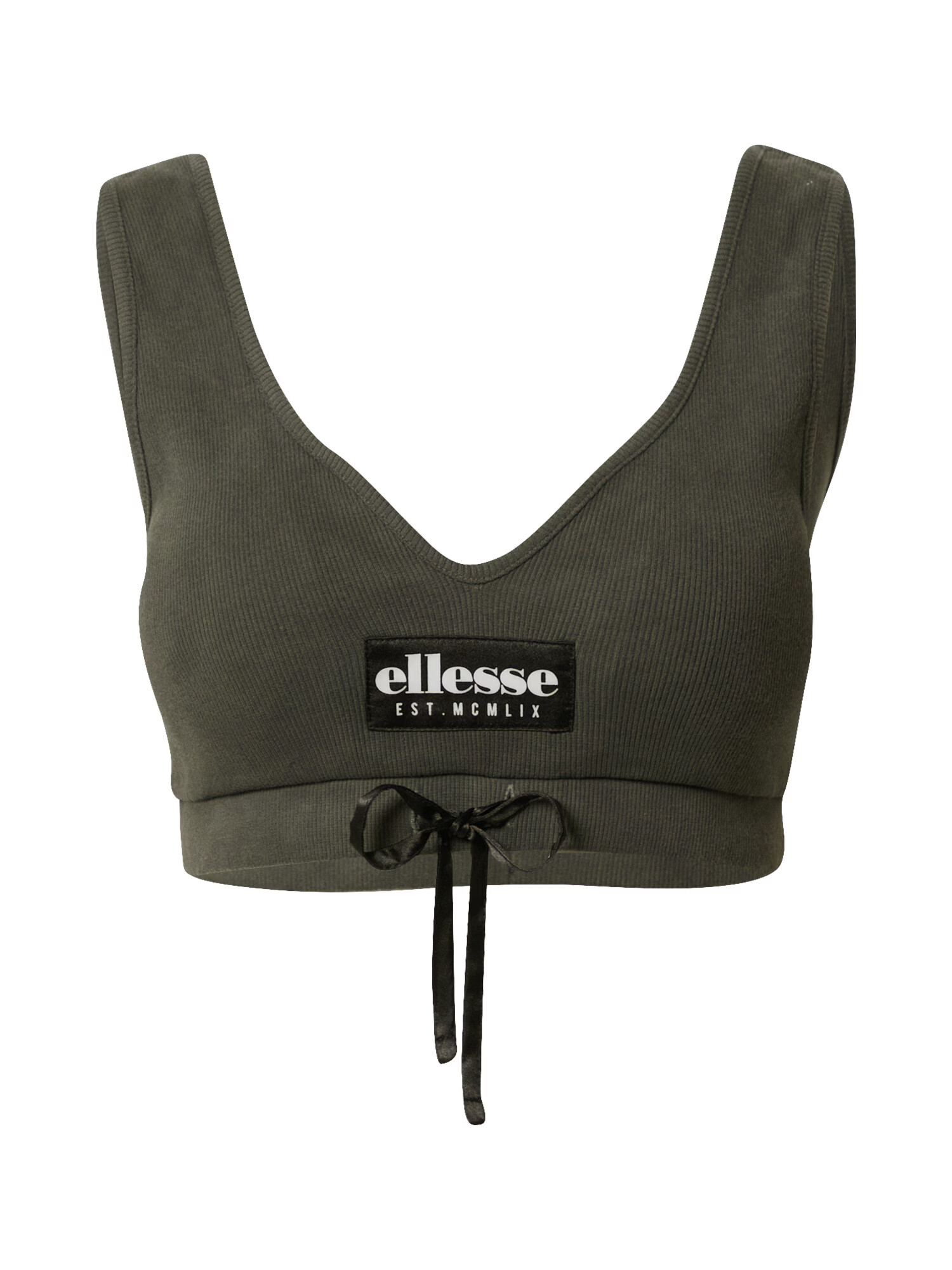 ELLESSE Top verde închis / negru / alb - Pled.ro