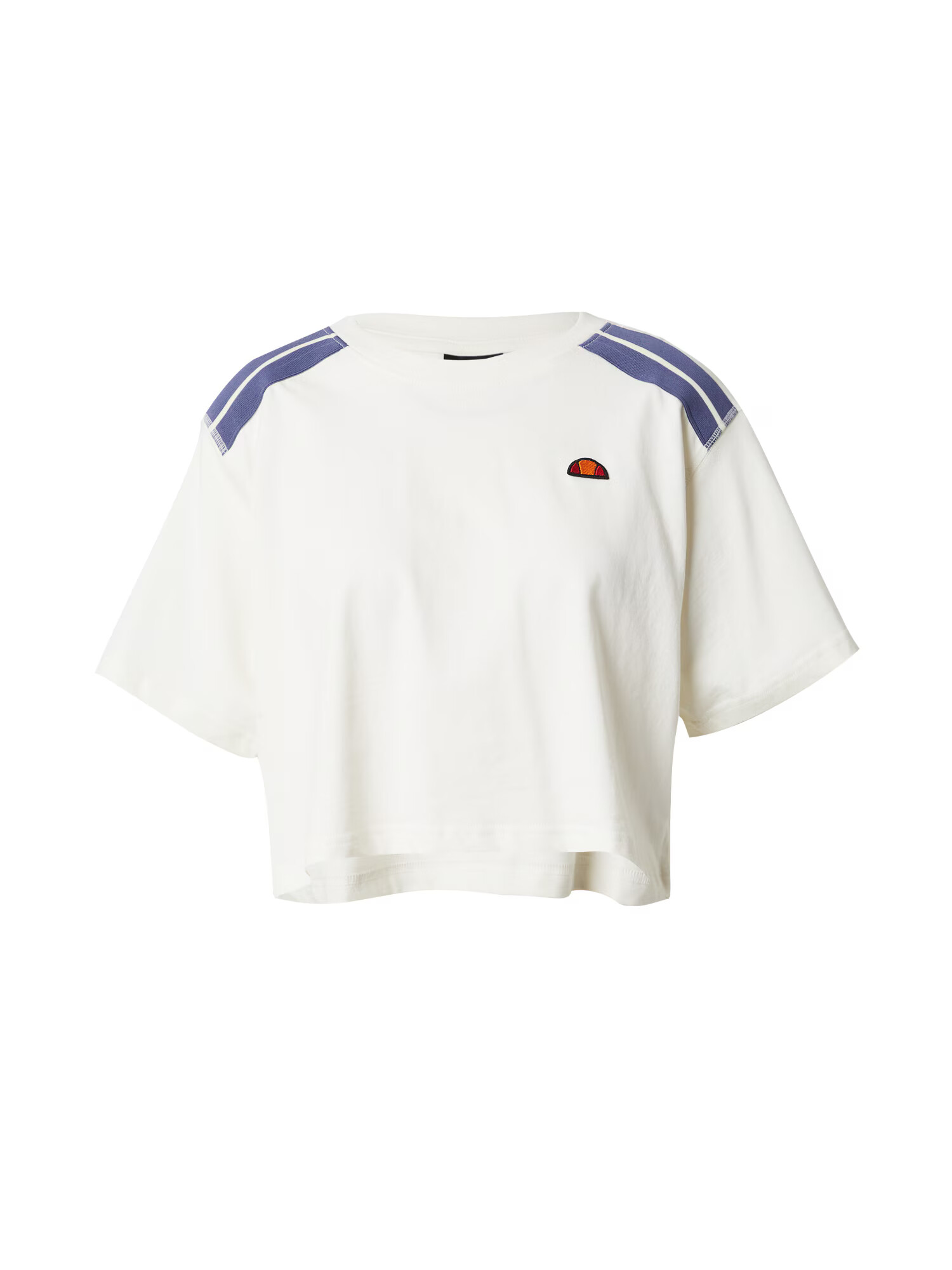 ELLESSE Tricou 'Iva' albastru / portocaliu / roșu / alb murdar - Pled.ro