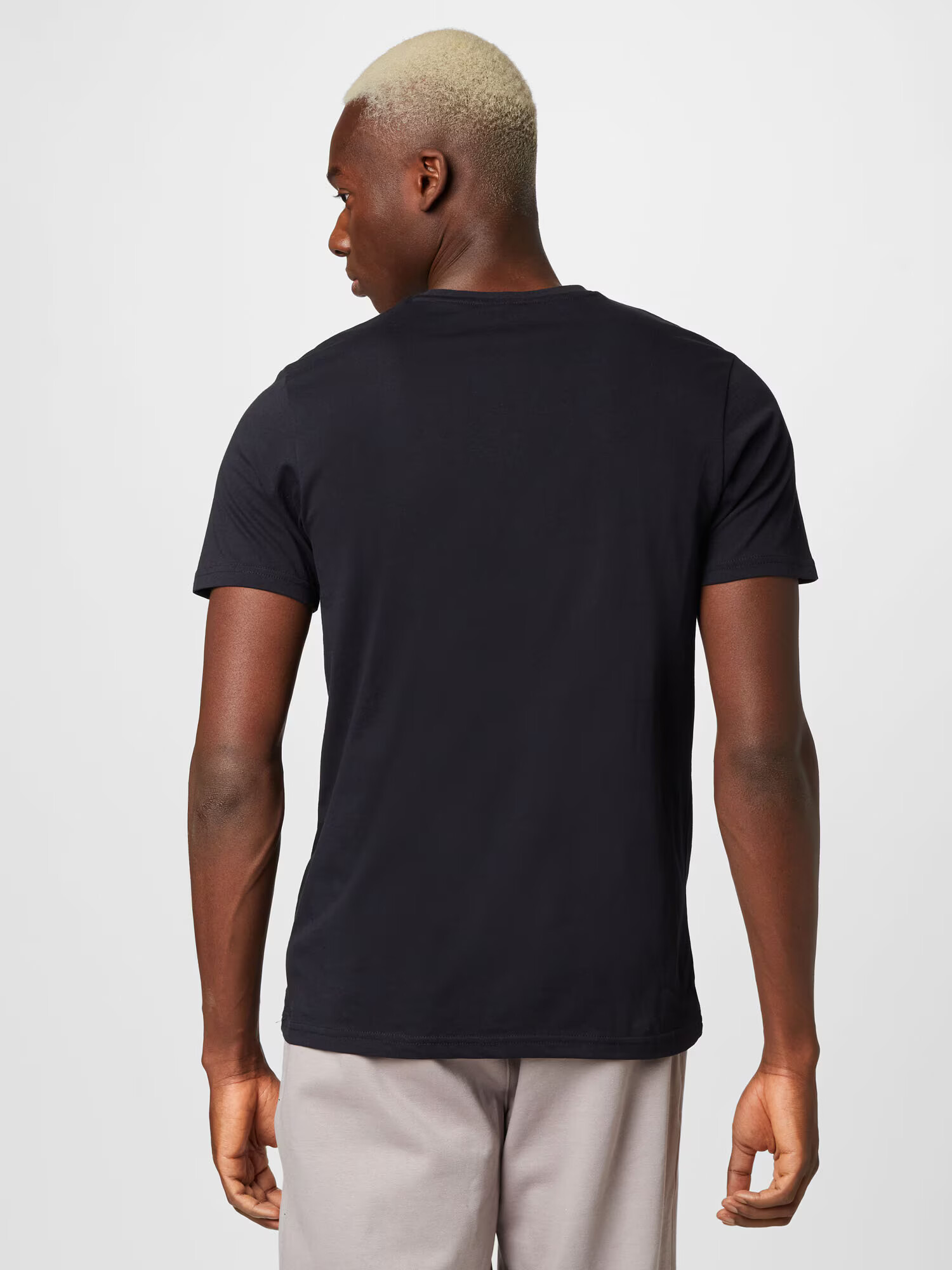 ELLESSE Tricou 'Andromedan' gri / negru - Pled.ro