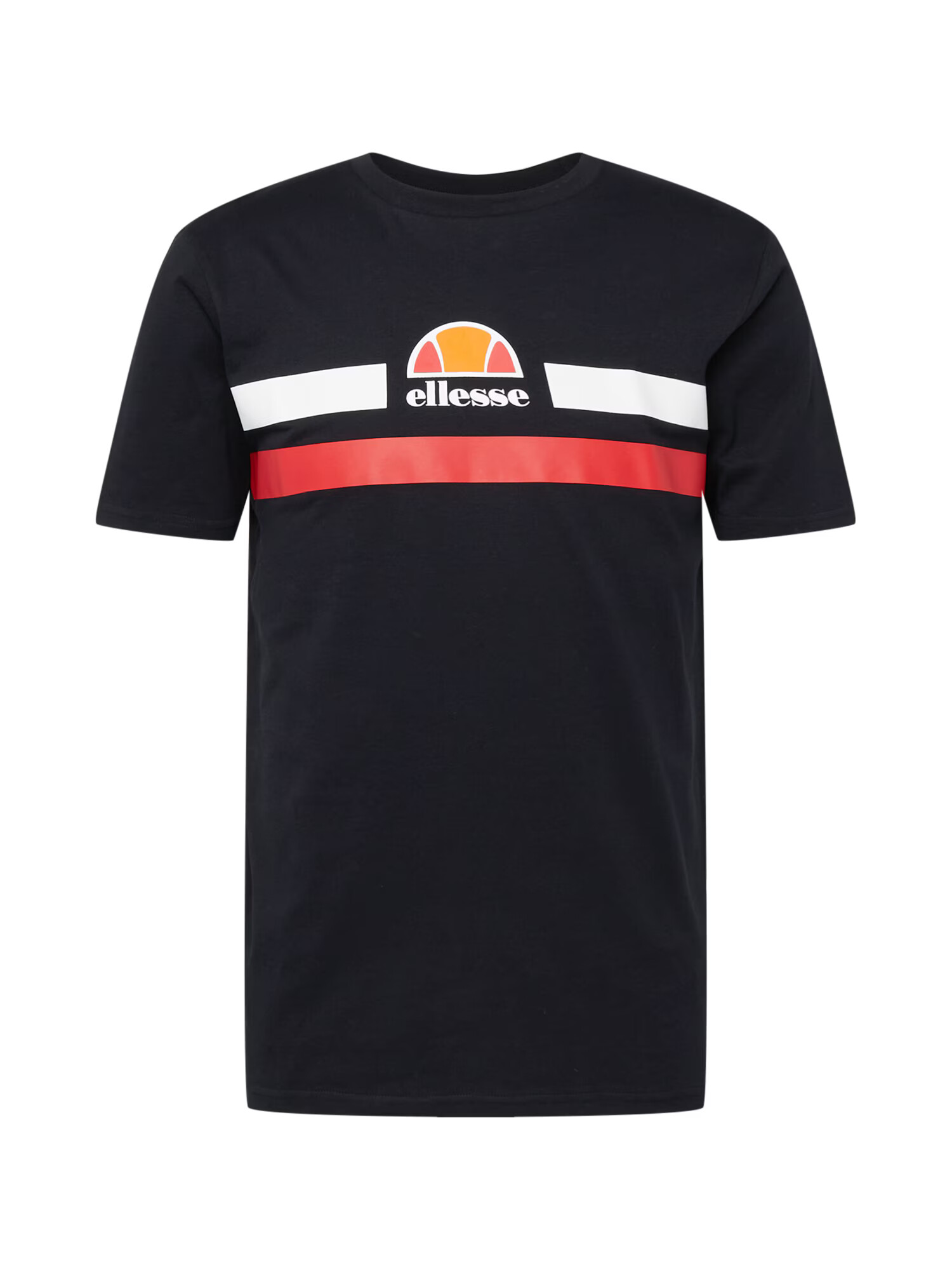 ELLESSE Tricou 'Aprel' portocaliu / roșu / negru / alb - Pled.ro