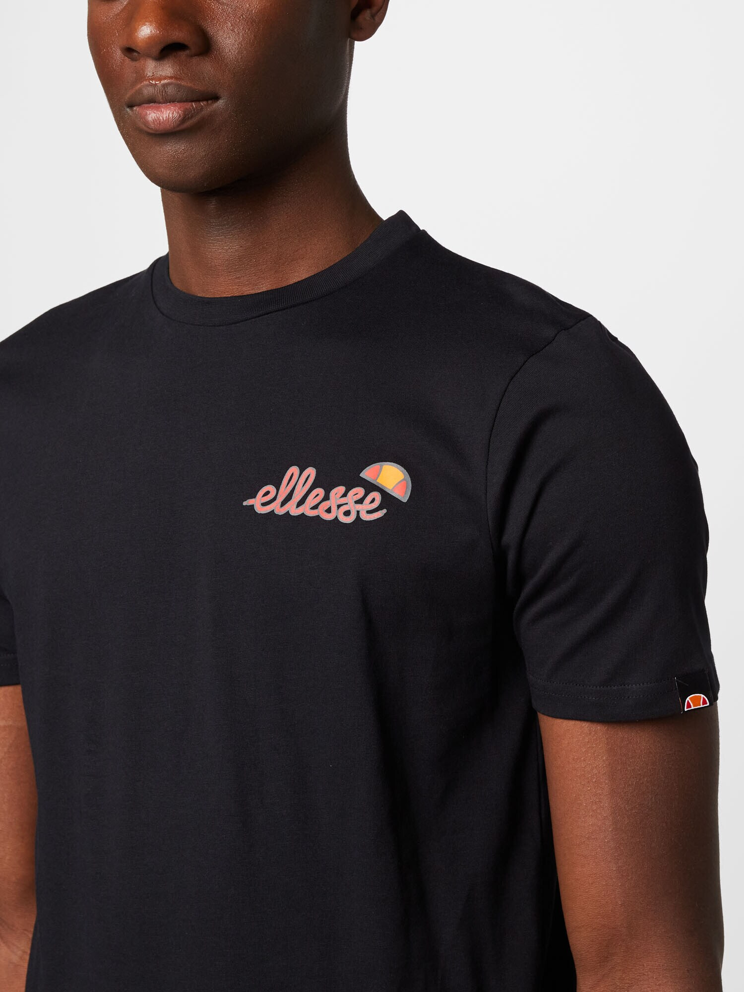 ELLESSE Tricou 'Corda' albastru deschis / galben / portocaliu / negru - Pled.ro