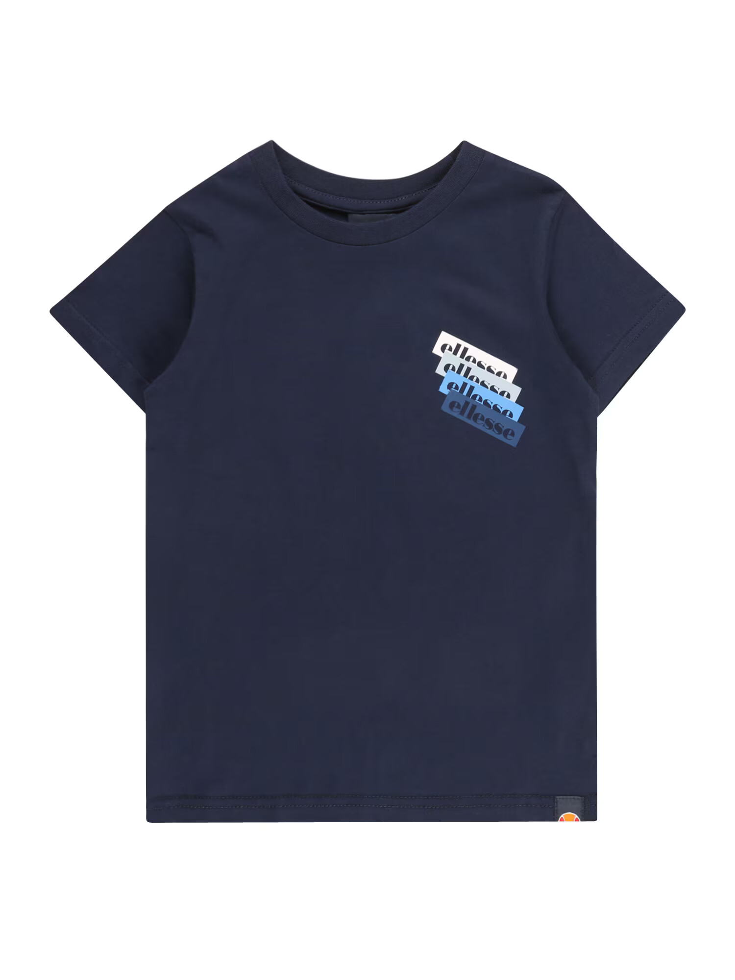 ELLESSE Tricou 'Daniyal' bleumarin / albastru pastel / alb - Pled.ro