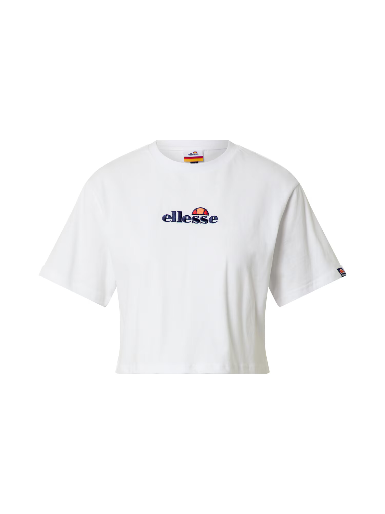 ELLESSE Tricou 'Fireball' bleumarin / portocaliu / roșu / alb - Pled.ro