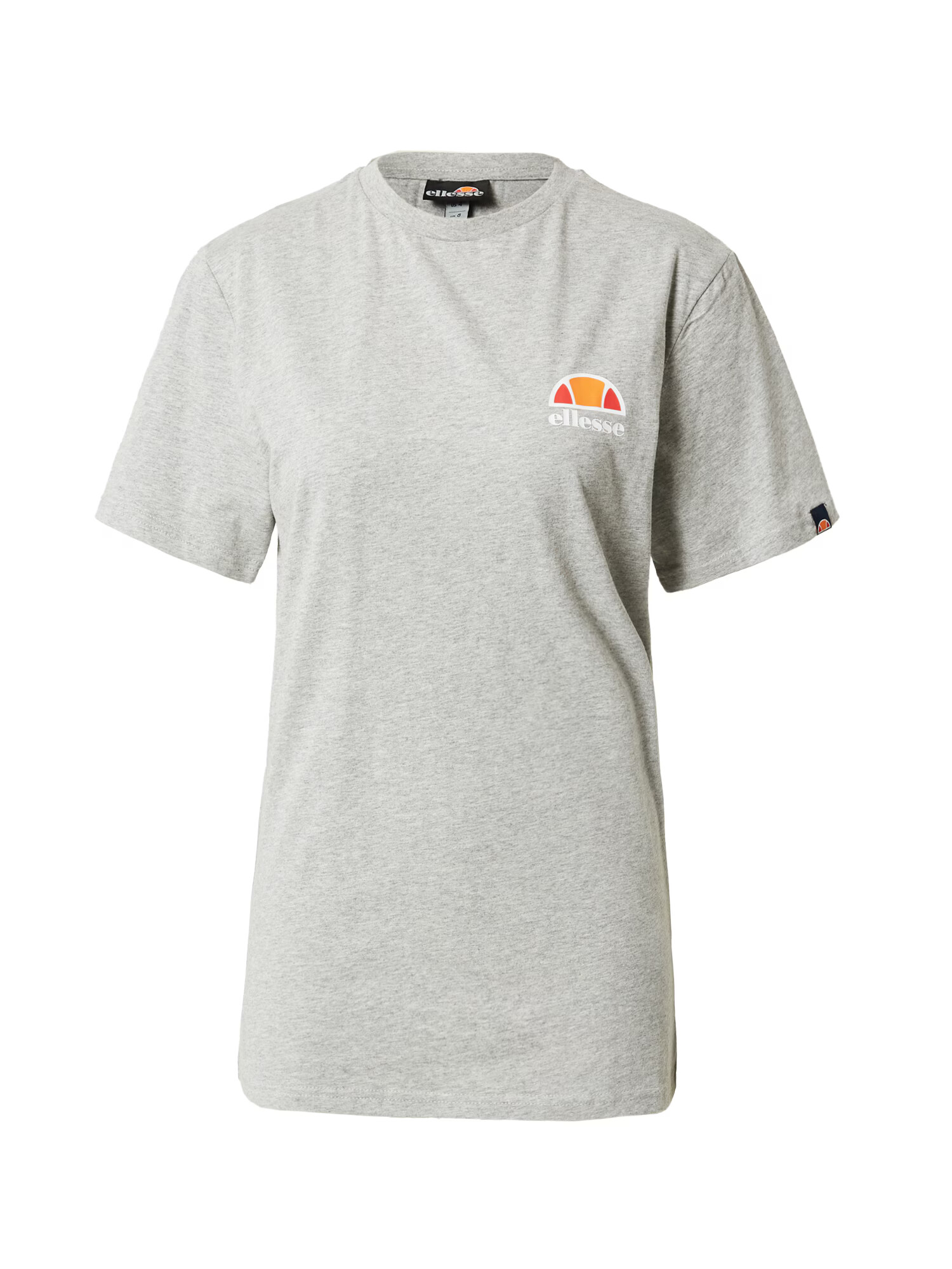 ELLESSE Tricou funcțional 'Annifa' gri deschis / portocaliu / roșu / alb - Pled.ro