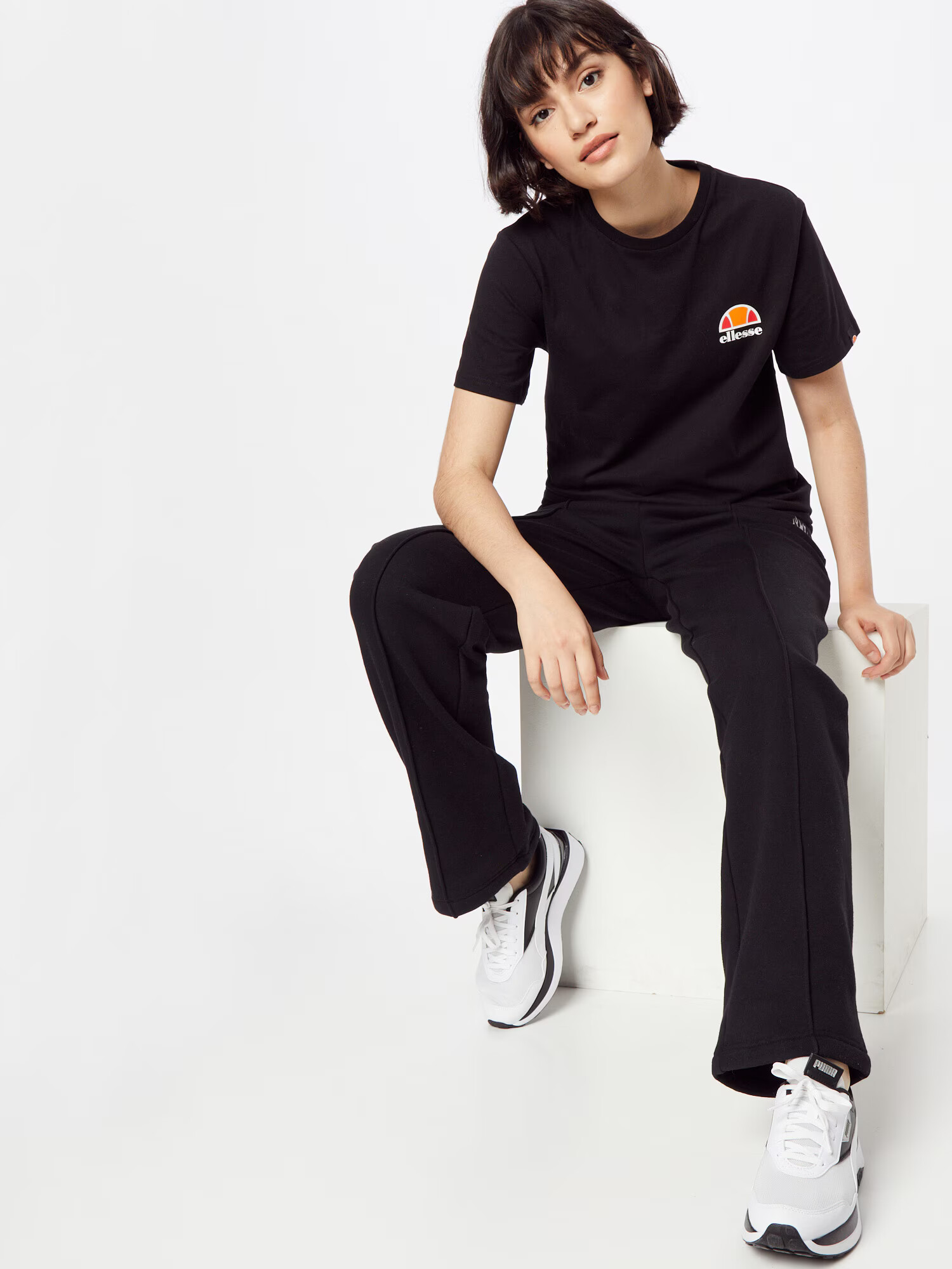 ELLESSE Tricou funcțional 'Annifa' negru - Pled.ro