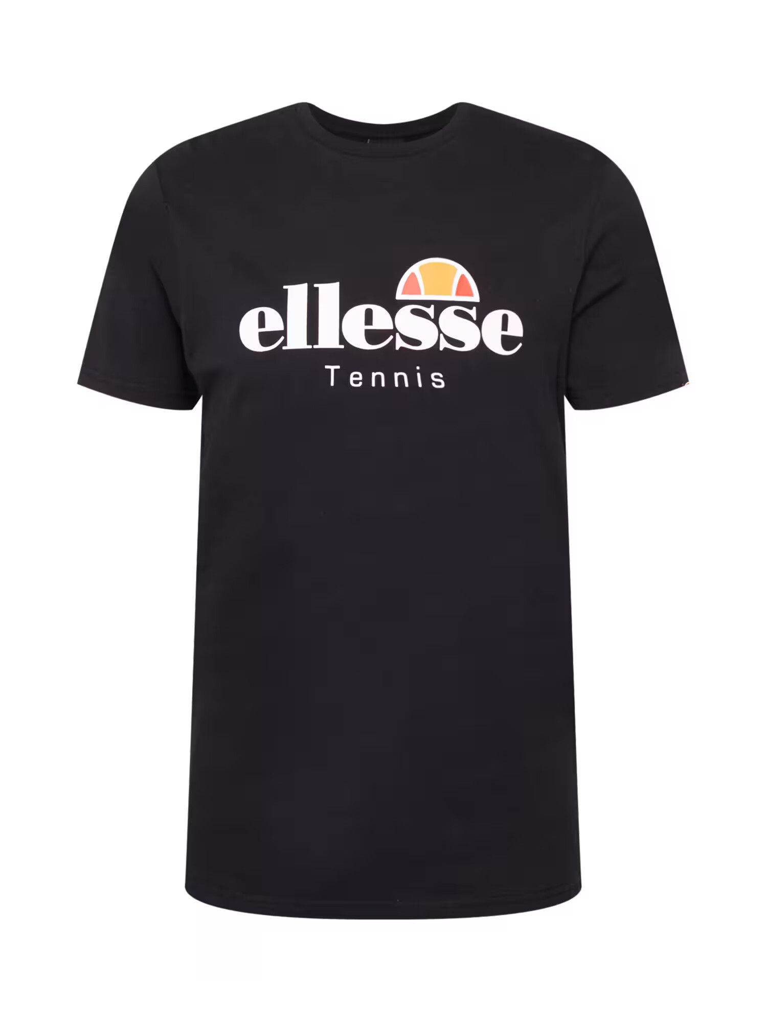 ELLESSE Tricou funcțional 'Dritto' portocaliu / roșu / negru / alb - Pled.ro