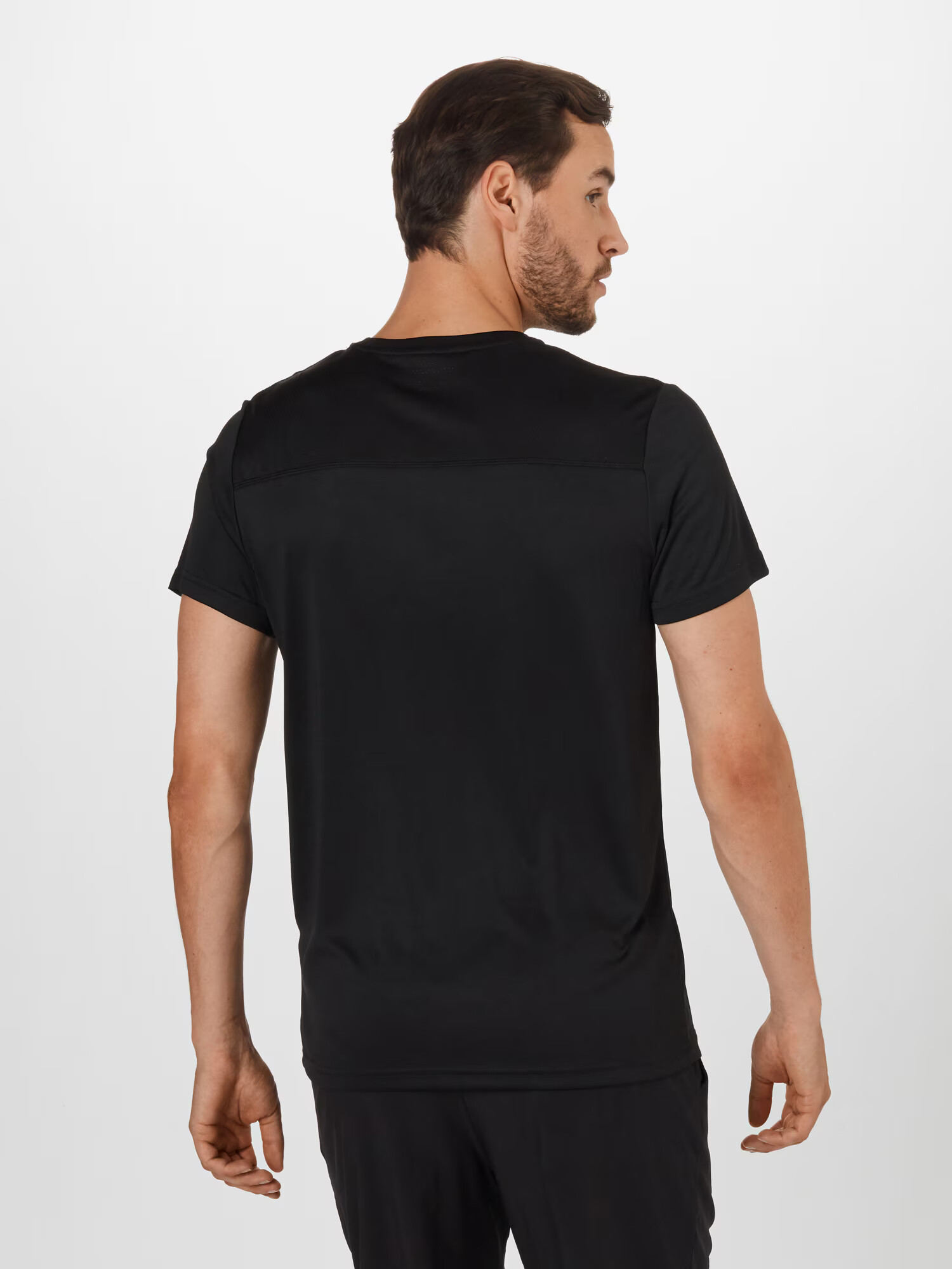 ELLESSE Tricou funcțional 'Malbe' negru / alb - Pled.ro