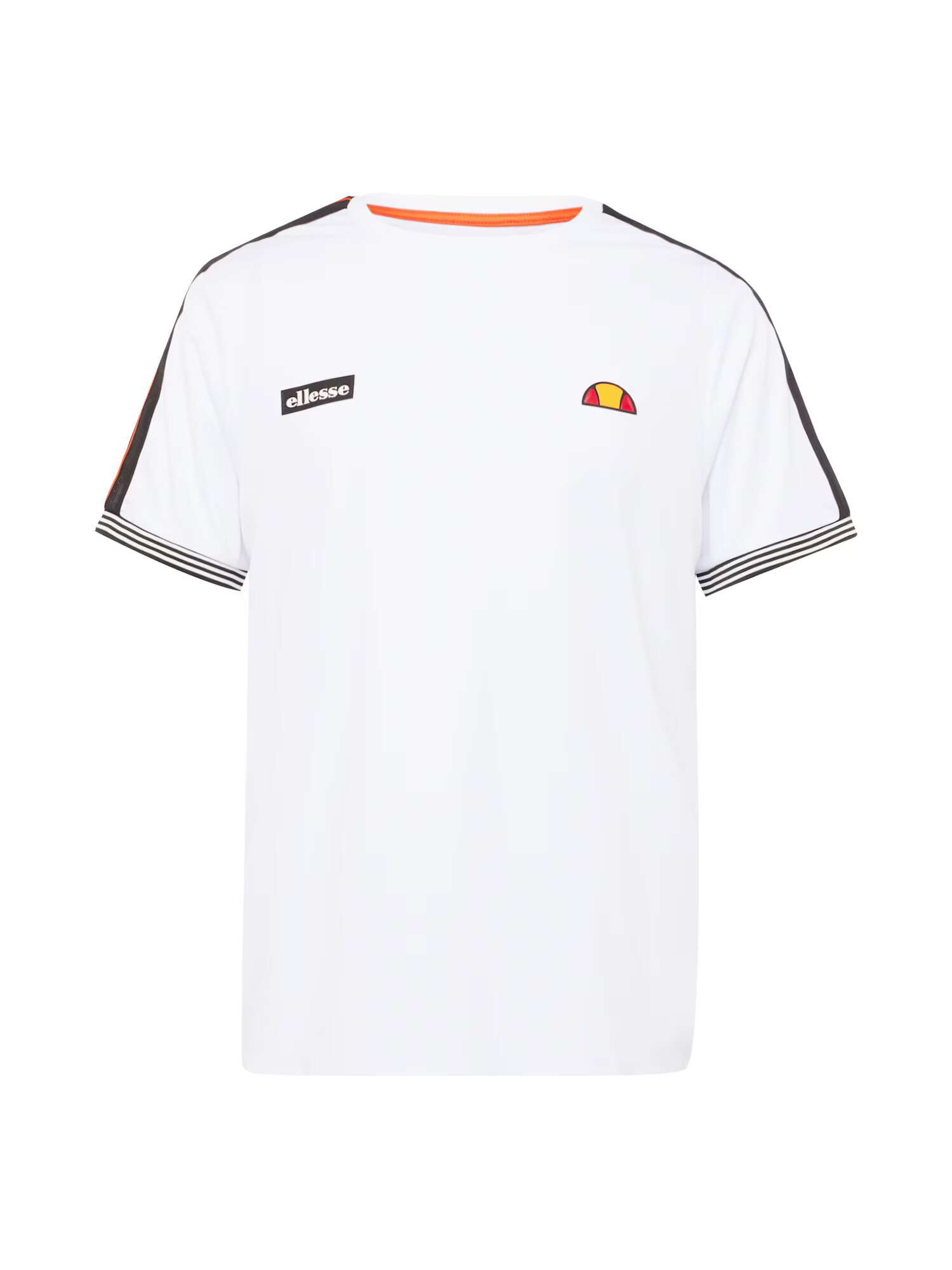 ELLESSE Tricou funcțional 'Parallel' portocaliu / roșu / negru / alb - Pled.ro