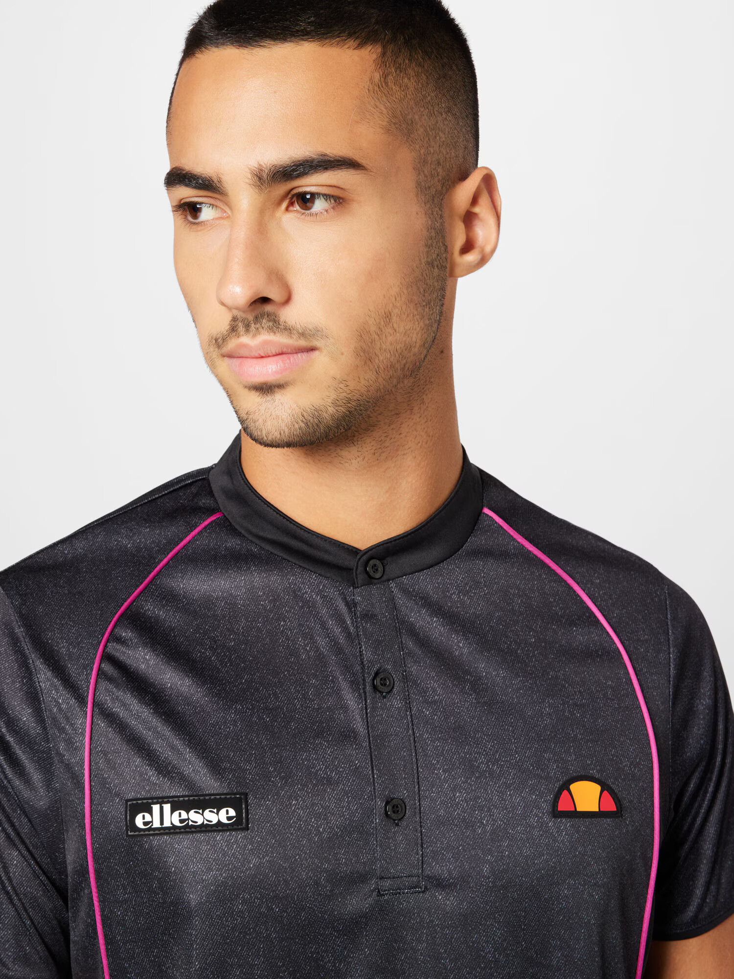 ELLESSE Tricou funcțional 'Riniana' roz / negru - Pled.ro