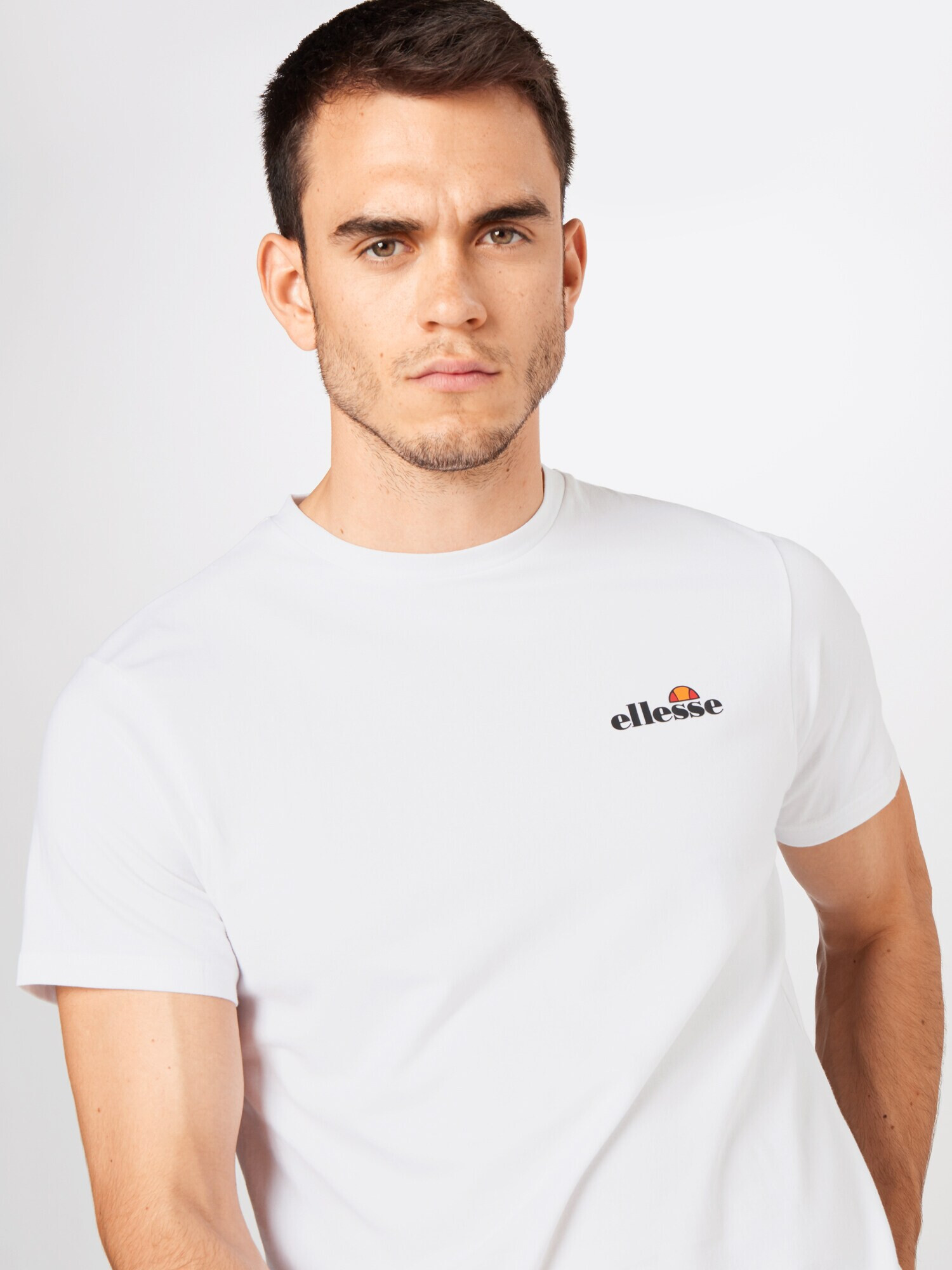 ELLESSE Tricou funcțional 'Selvettet' albastru închis / portocaliu / alb - Pled.ro