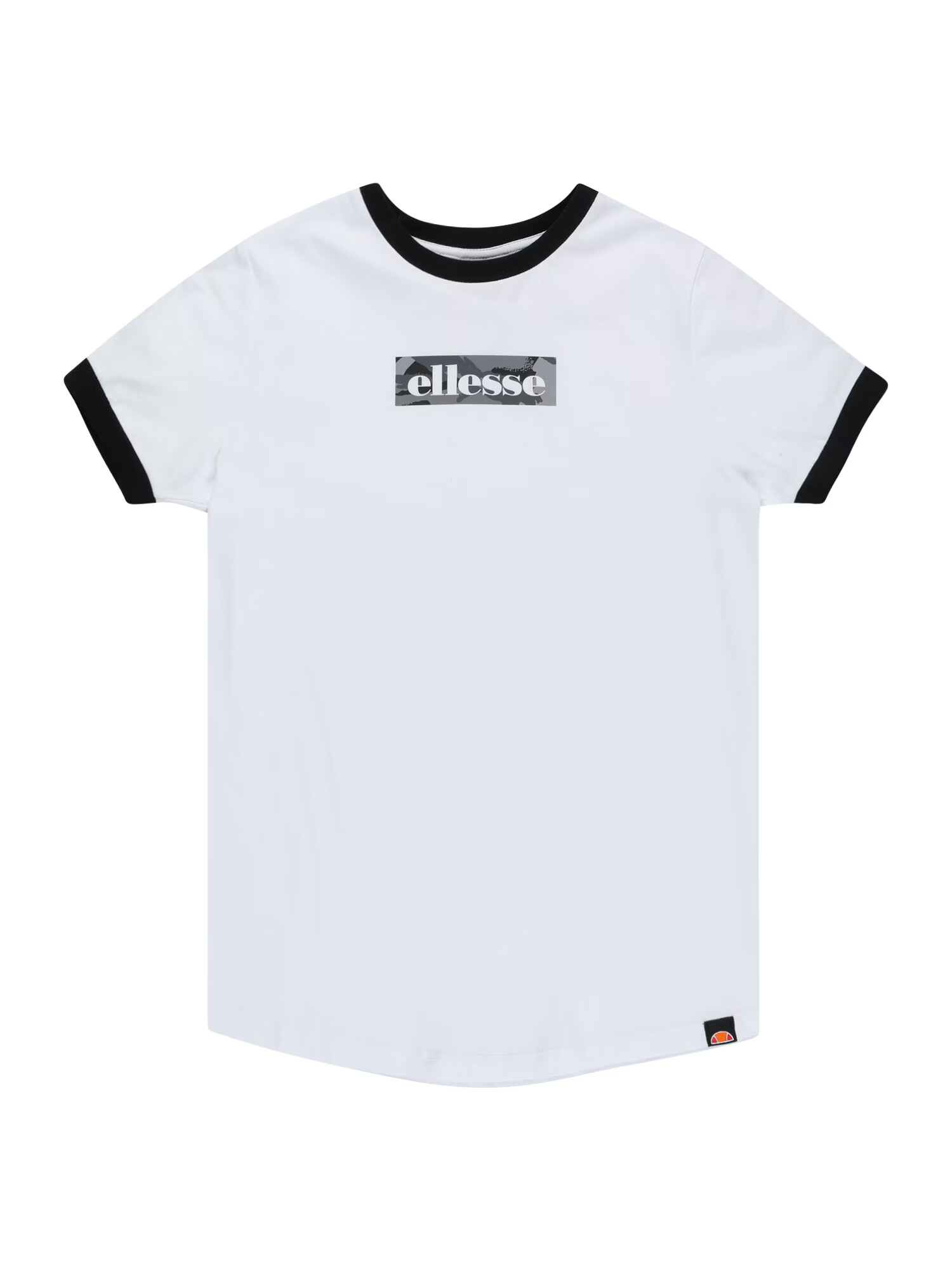 ELLESSE Tricou 'Key' gri piatră / gri deschis / negru / alb - Pled.ro