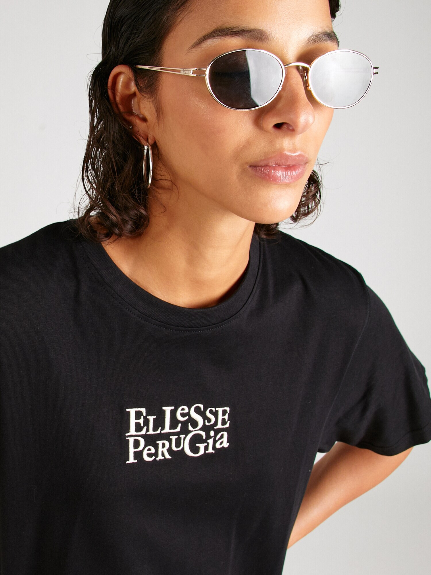 ELLESSE Tricou 'Lorendana' bej / negru - Pled.ro